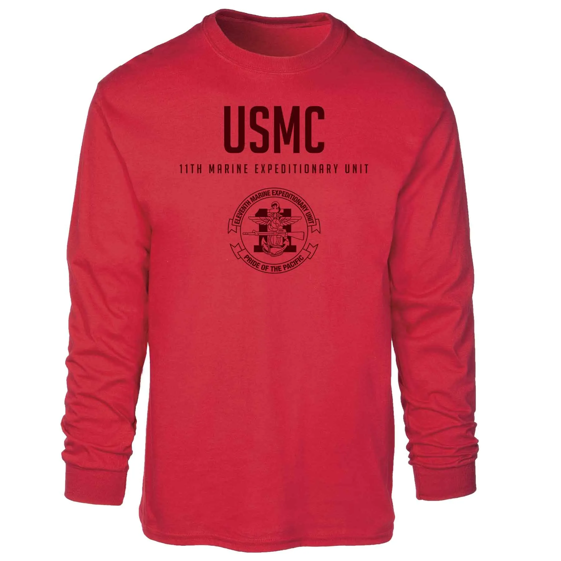 11th MEU Pride Of The Pacific Tonal Long Sleeve T-shirt