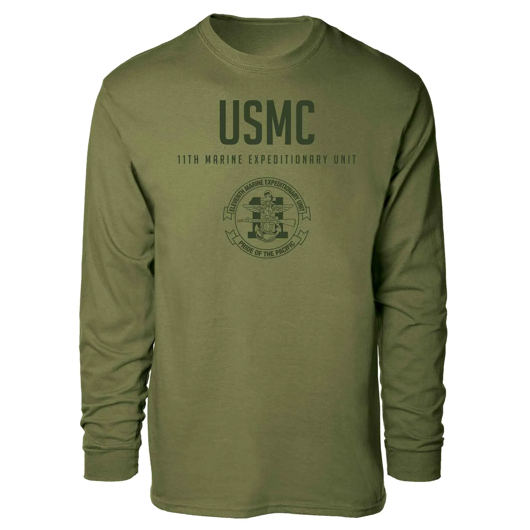 11th MEU Pride Of The Pacific Tonal Long Sleeve T-shirt