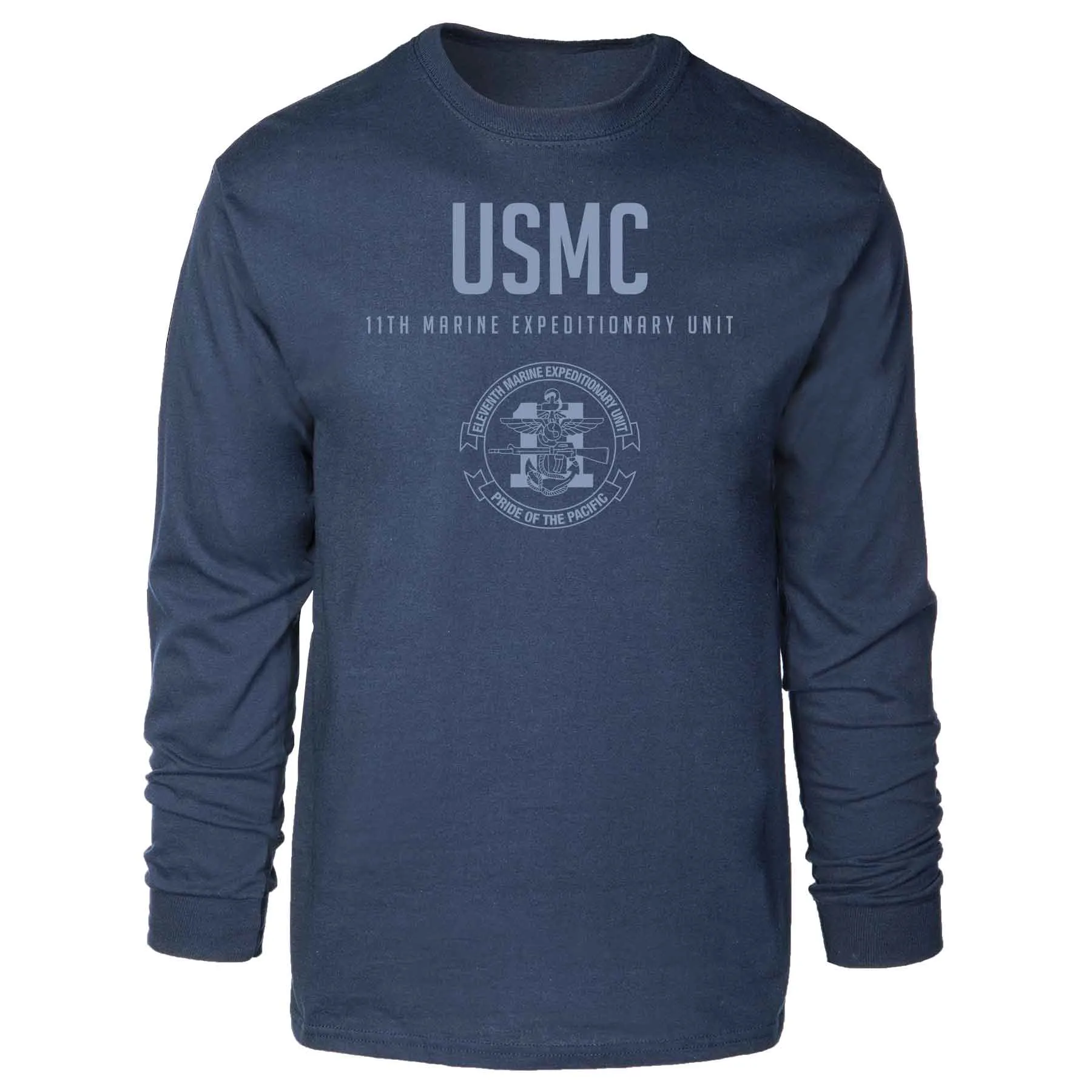 11th MEU Pride Of The Pacific Tonal Long Sleeve T-shirt