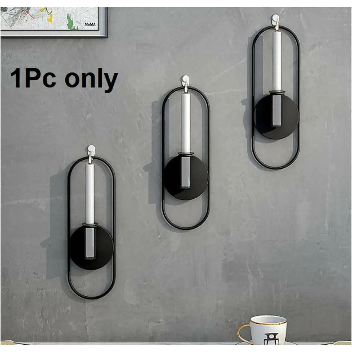 1piece Modern Candlestick Wall Mounted Candle Holder