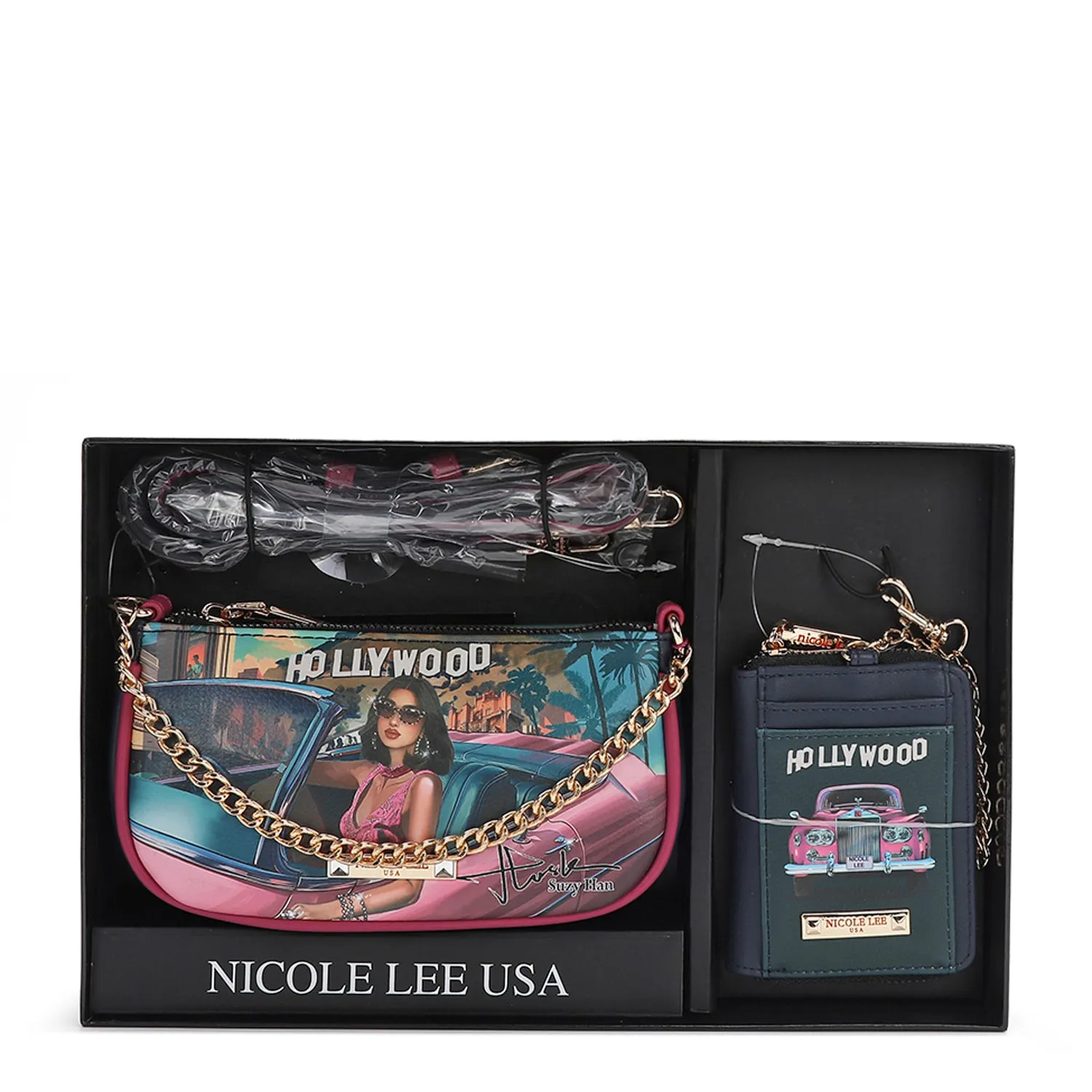 2 PIECE GIFT SET (Crossbody   Wallet)