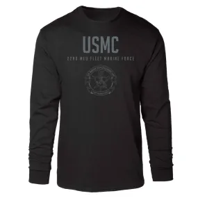 22nd MEU Fleet Marine Force Tonal Long Sleeve T-shirt