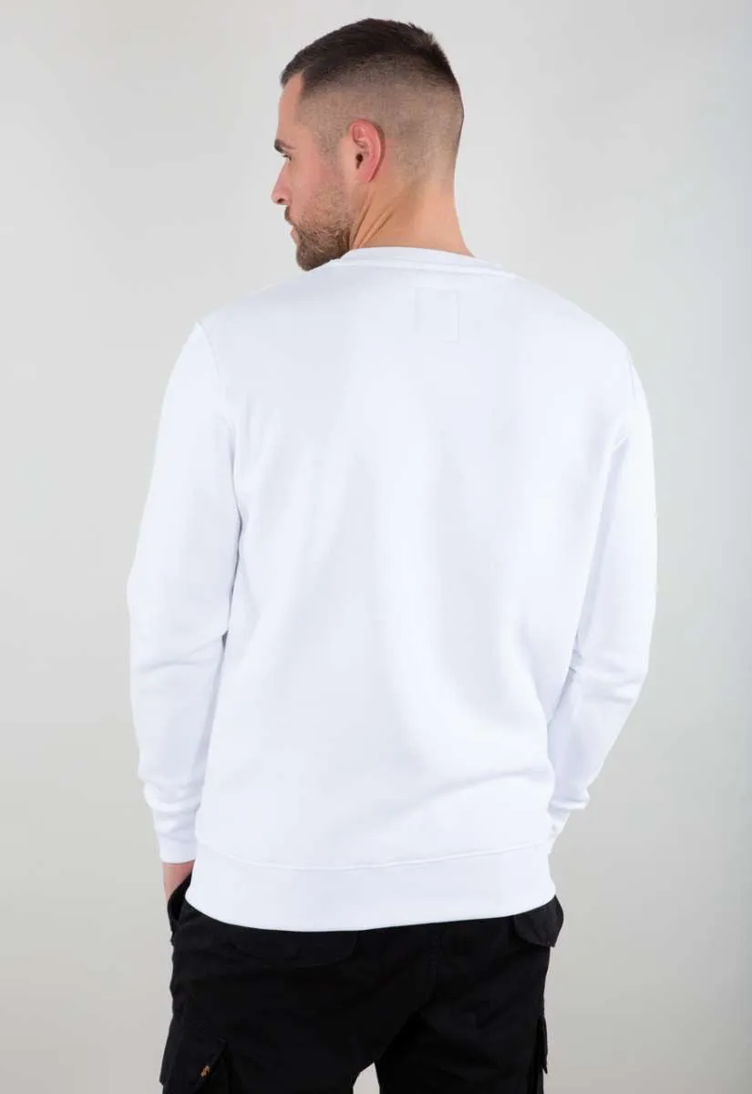 Alpha Industries Basic Sweater white 178302-009