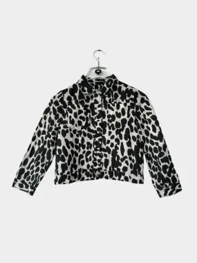 Animalier Linen Jacket