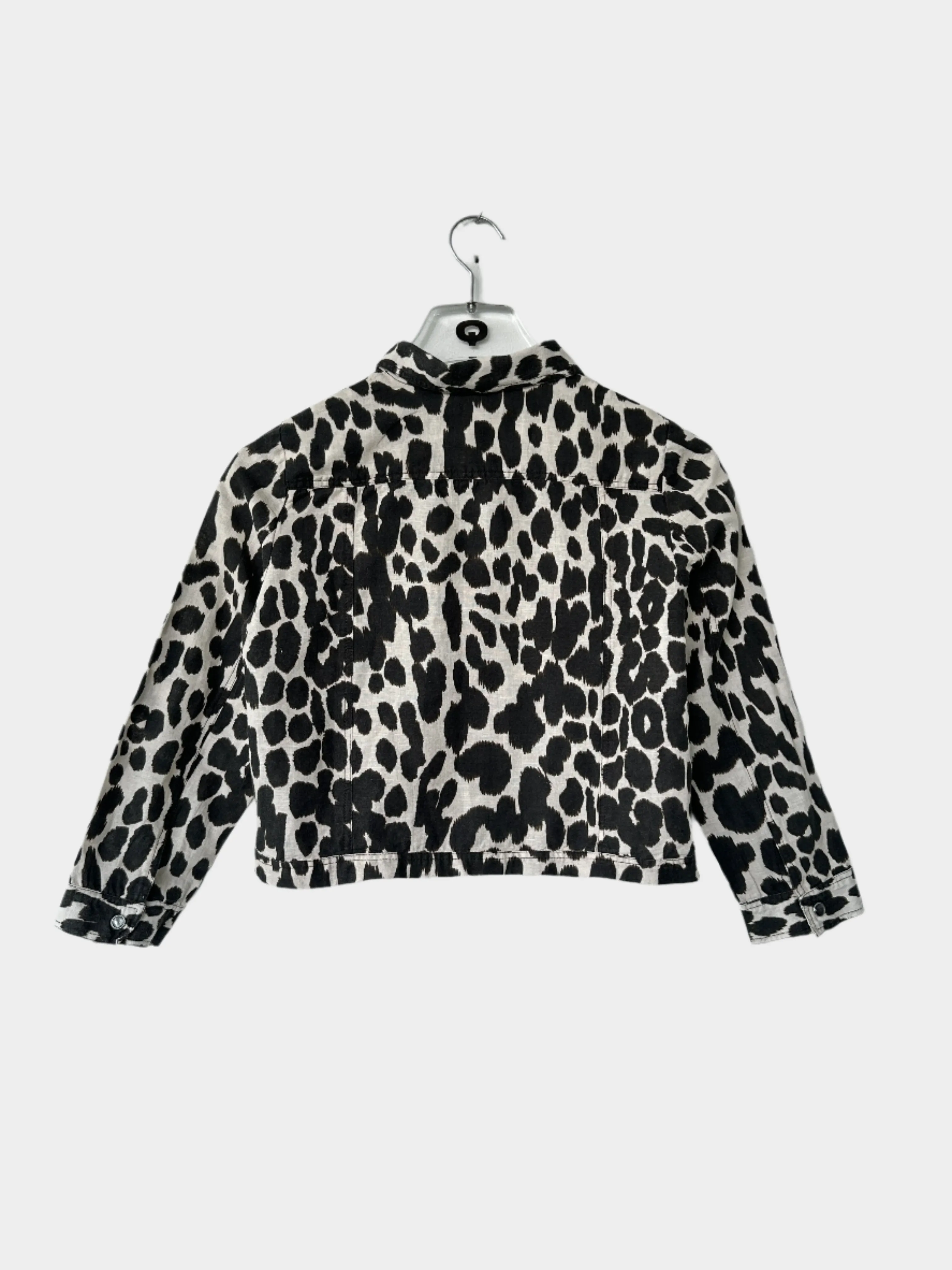 Animalier Linen Jacket