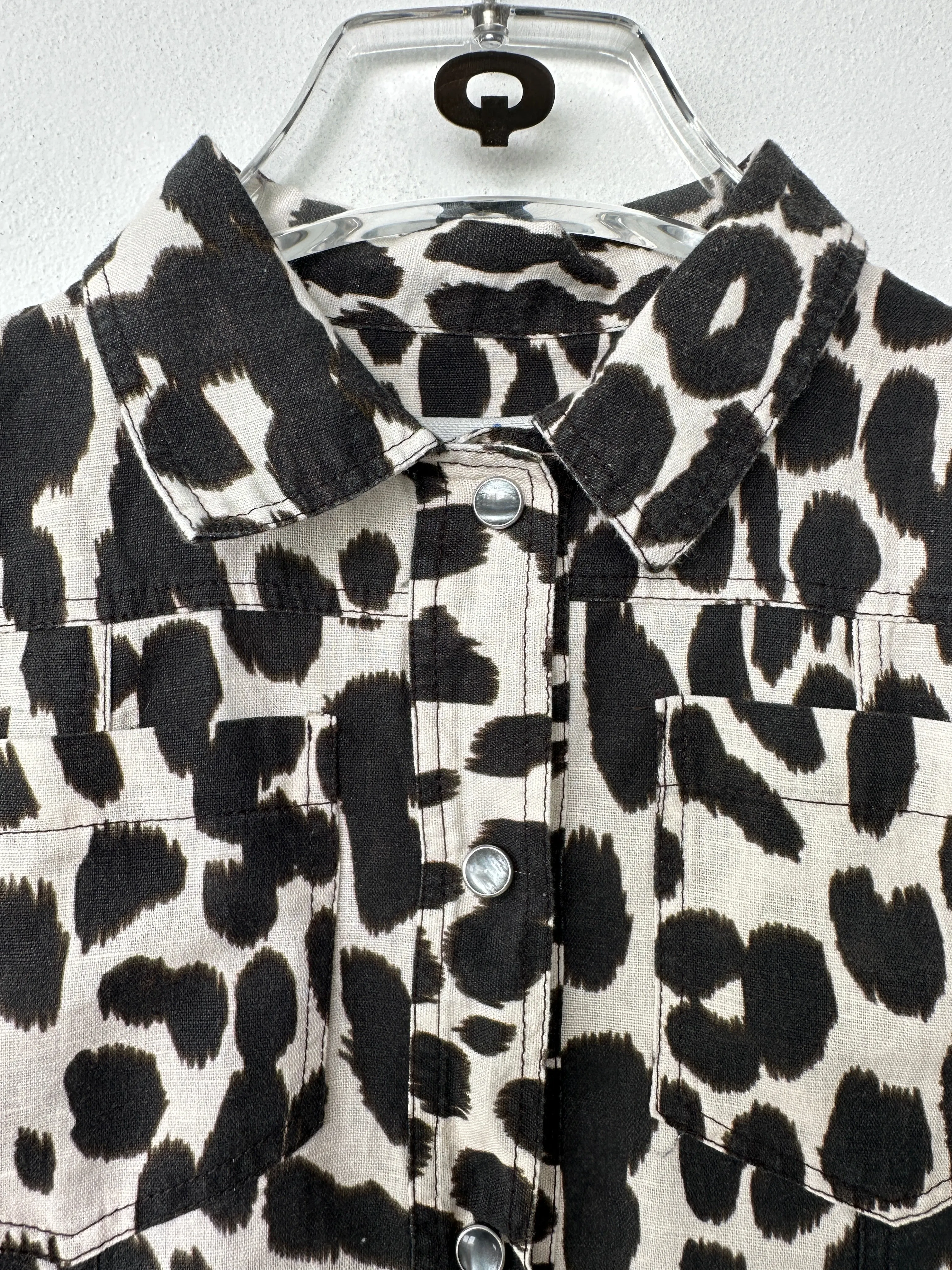 Animalier Linen Jacket