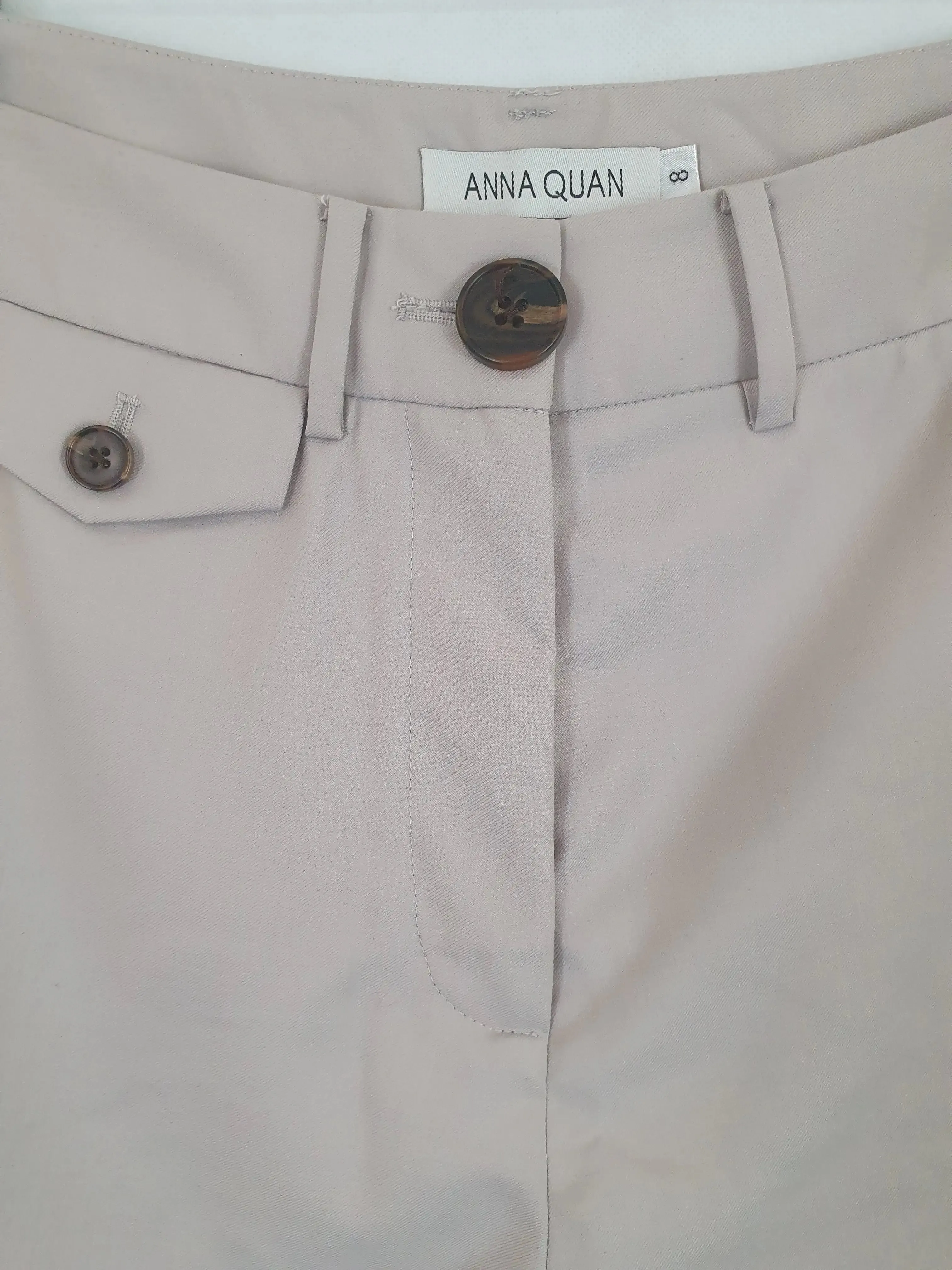 Anna Quan Office Straight Shorts Size 8