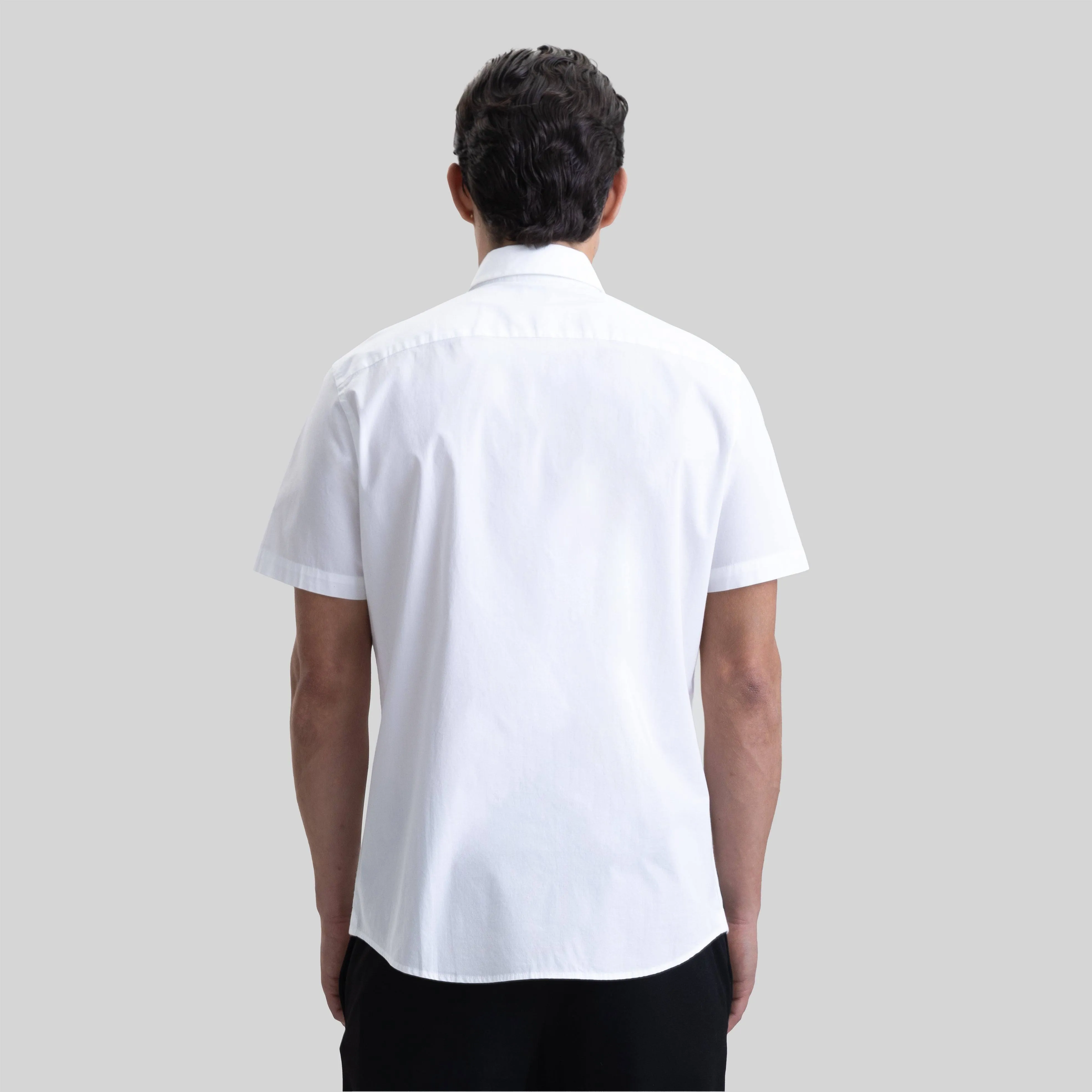 ASTON SHIRT SPORT SHORT SLEEVE WHITE