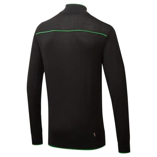 Automobili Lamborghini Squadra Corse Men's Team Knitted Sweater - Black