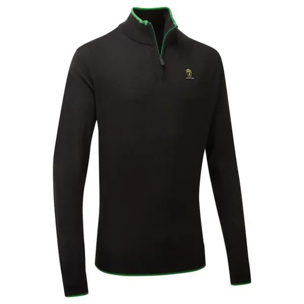 Automobili Lamborghini Squadra Corse Men's Team Knitted Sweater - Black