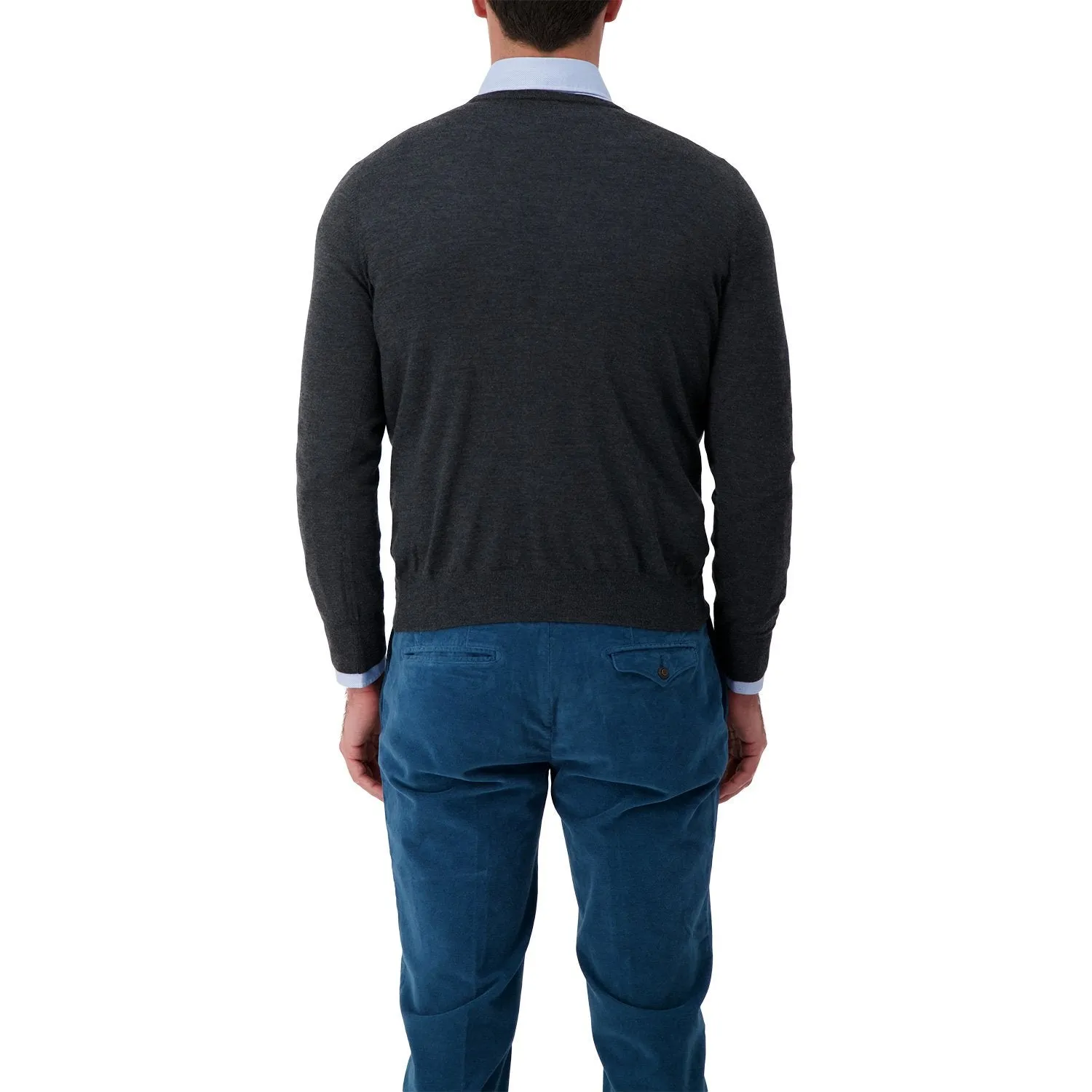 Barba Napoli Grey Cashmere Sweater