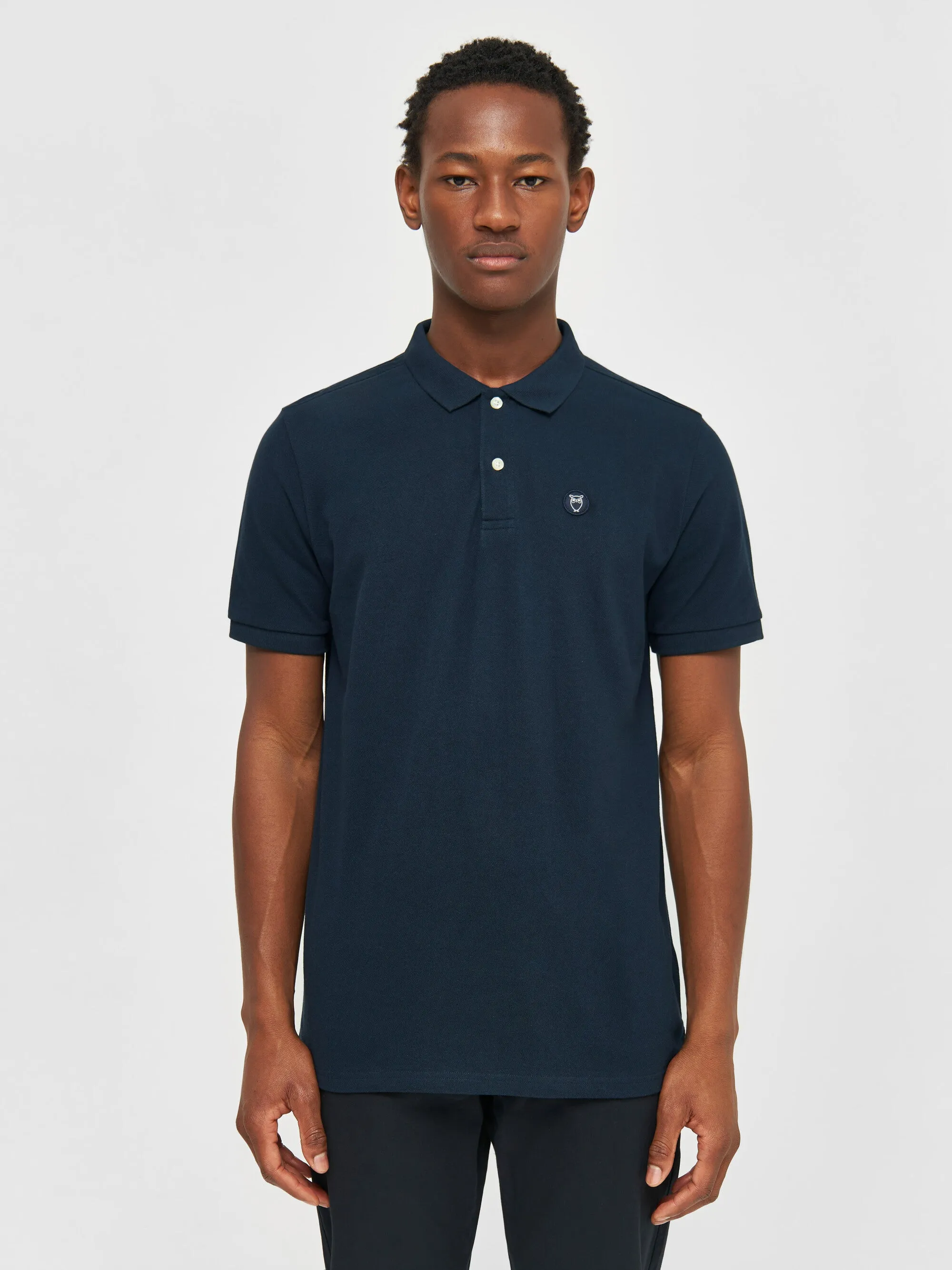 Basic badge polo - Total Eclipse