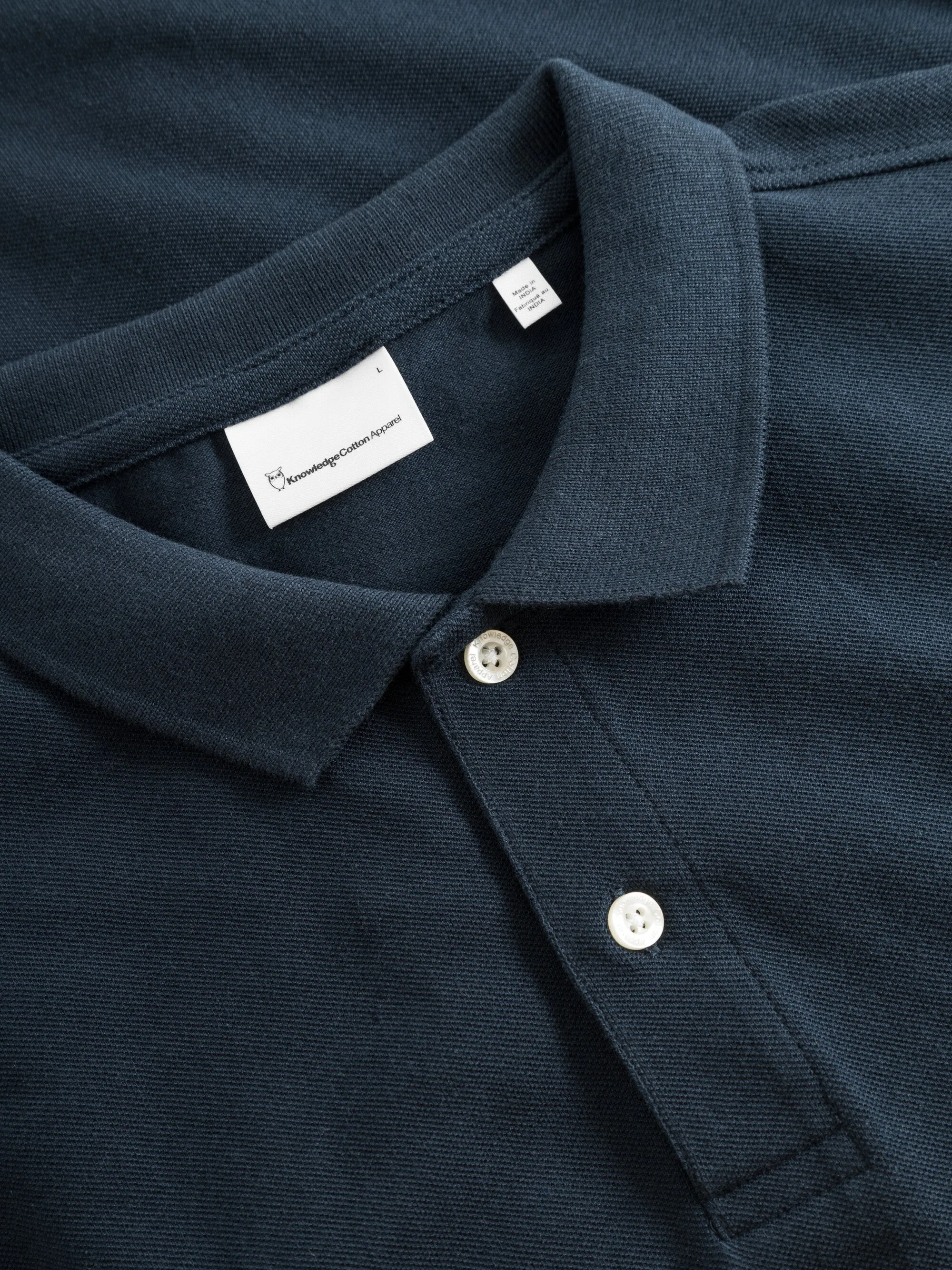 Basic badge polo - Total Eclipse