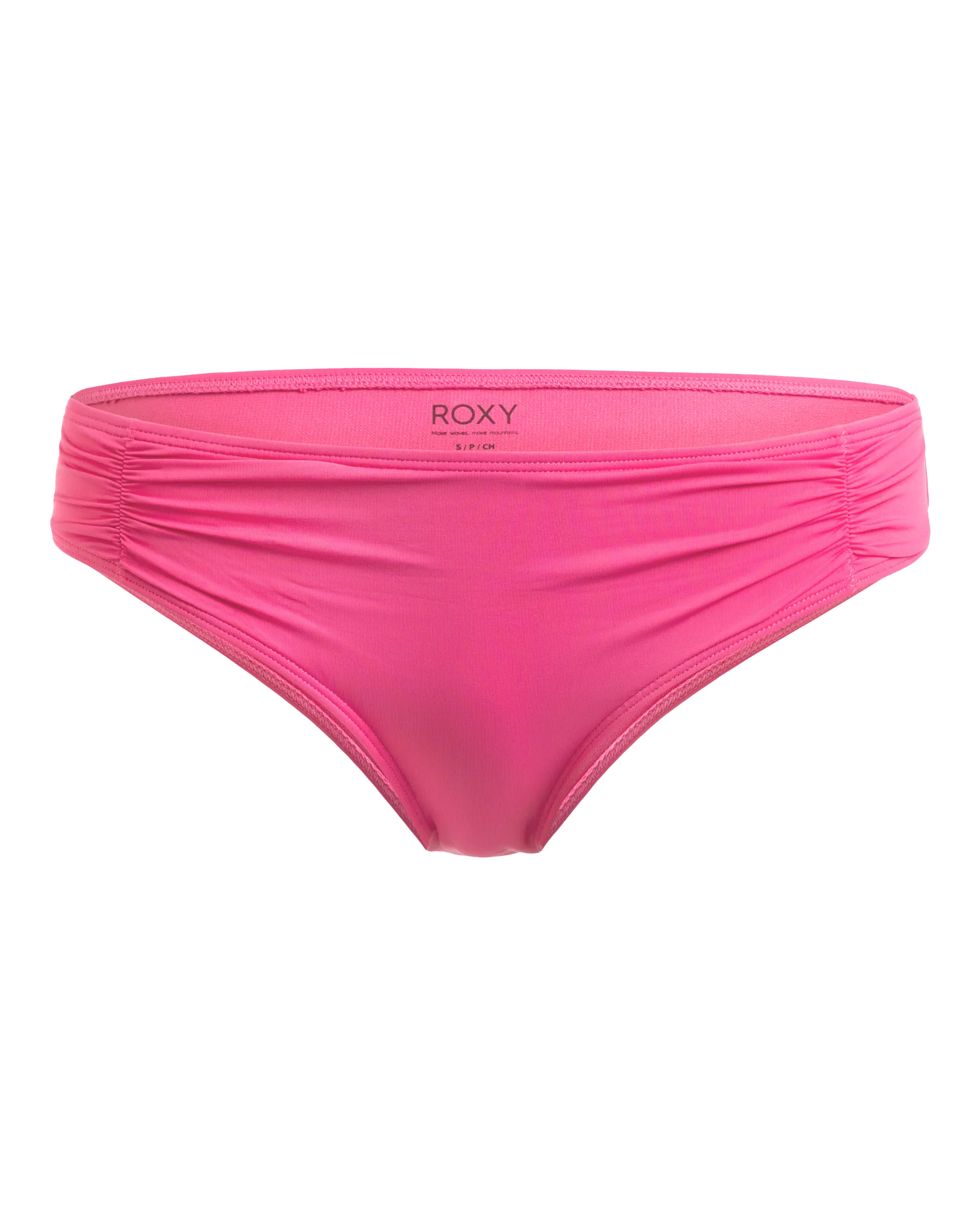 Beach Classics Hipster Bikini Bottoms in Shocking Pink