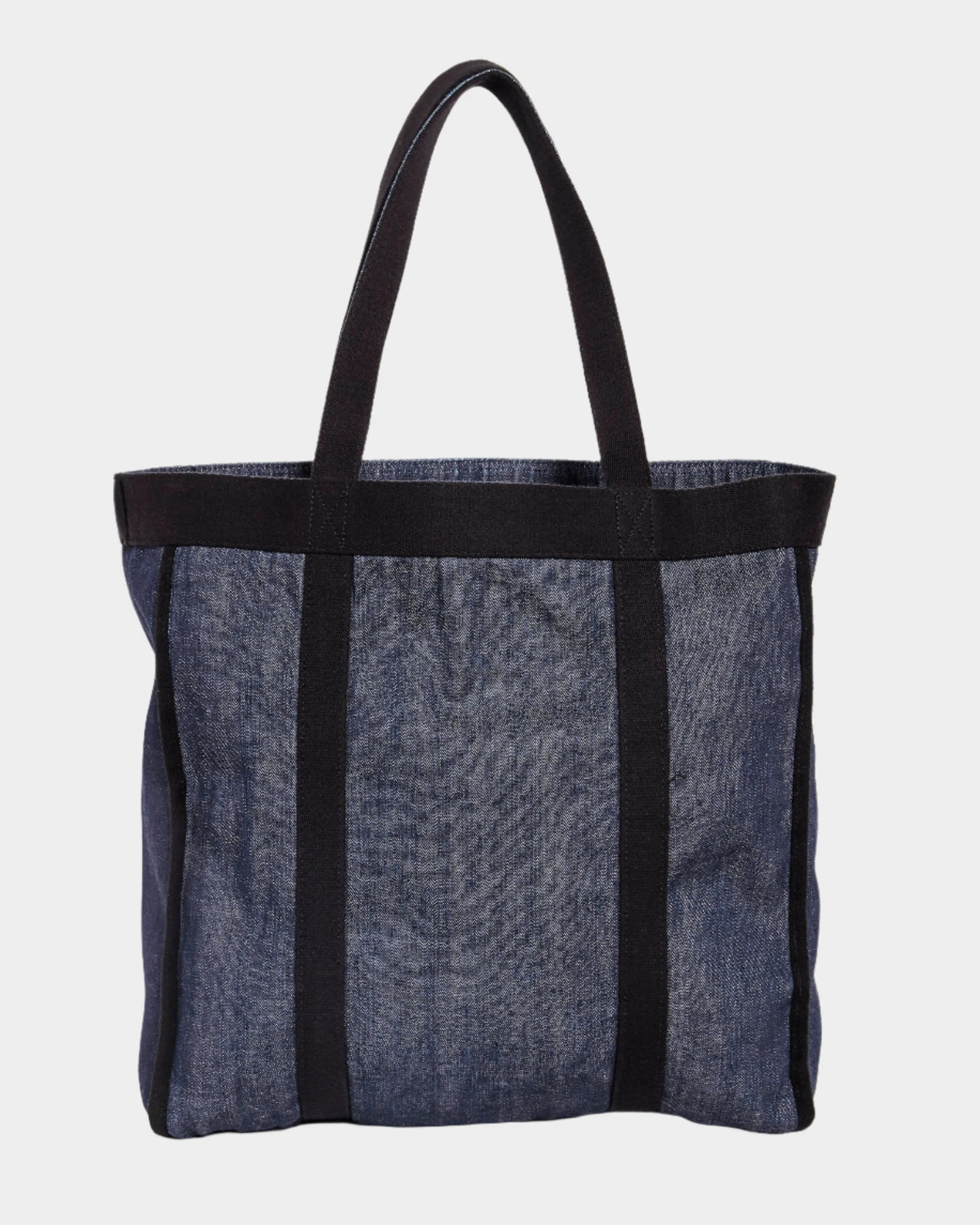 Beach Denim Tote Bag