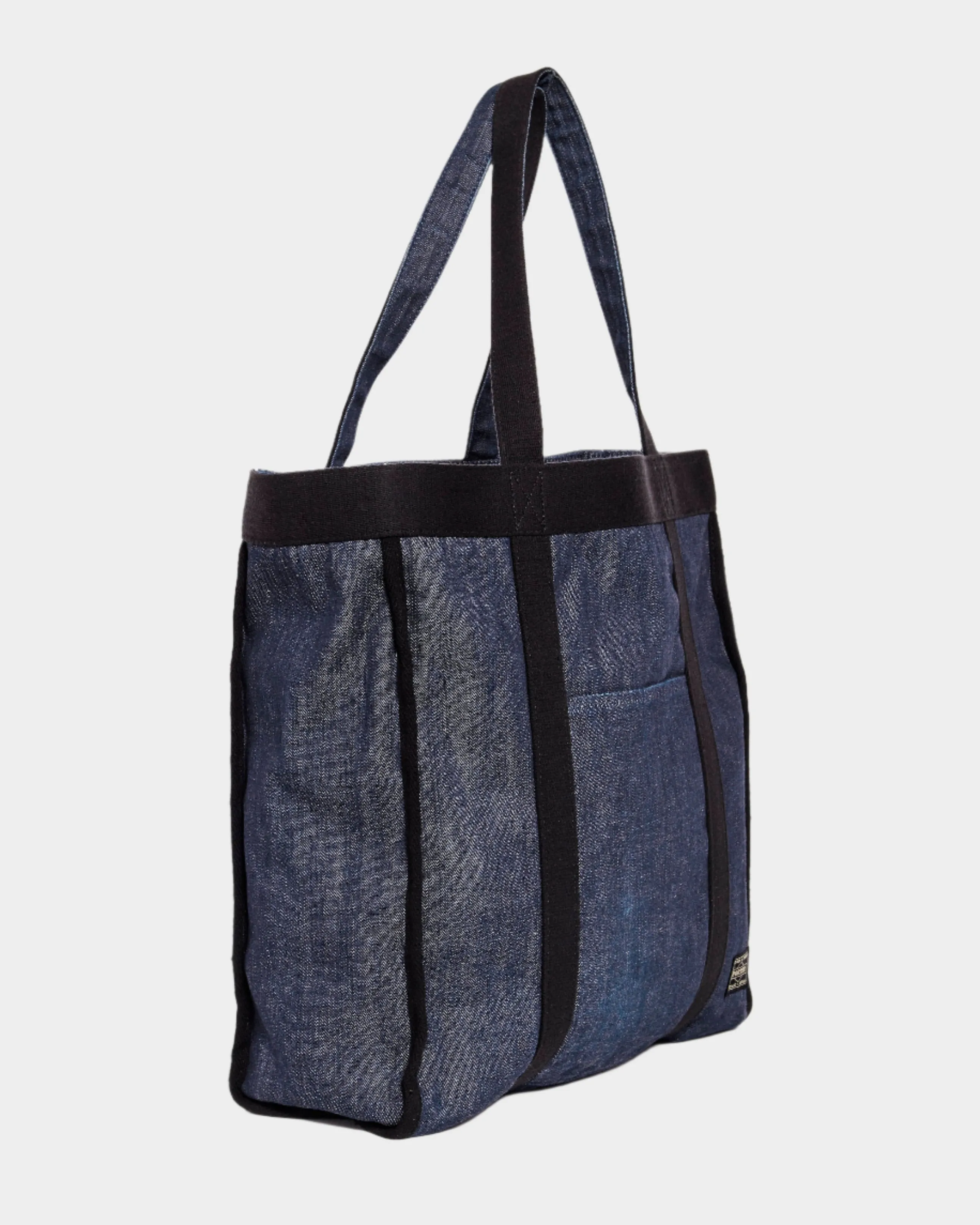 Beach Denim Tote Bag