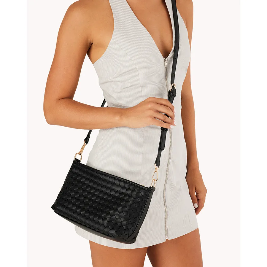 BENITA SHOULDER BAG - BLACK