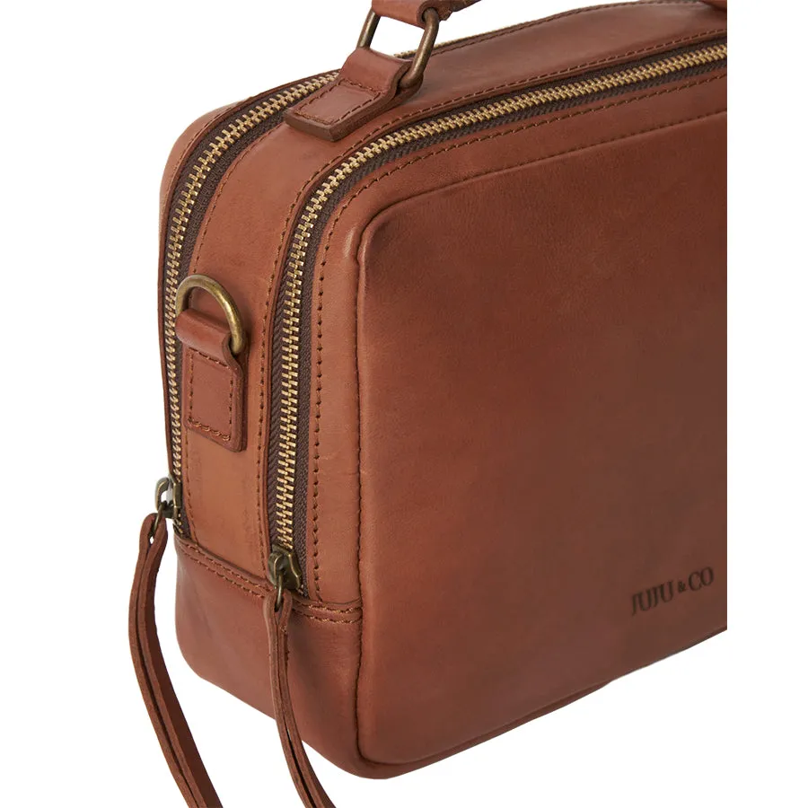 BERLIN BAG - COGNAC