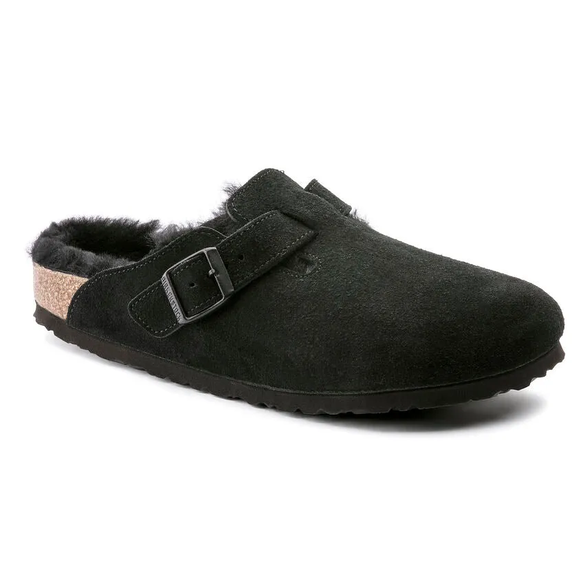 Birkenstock Boston Shearling - Black/Black