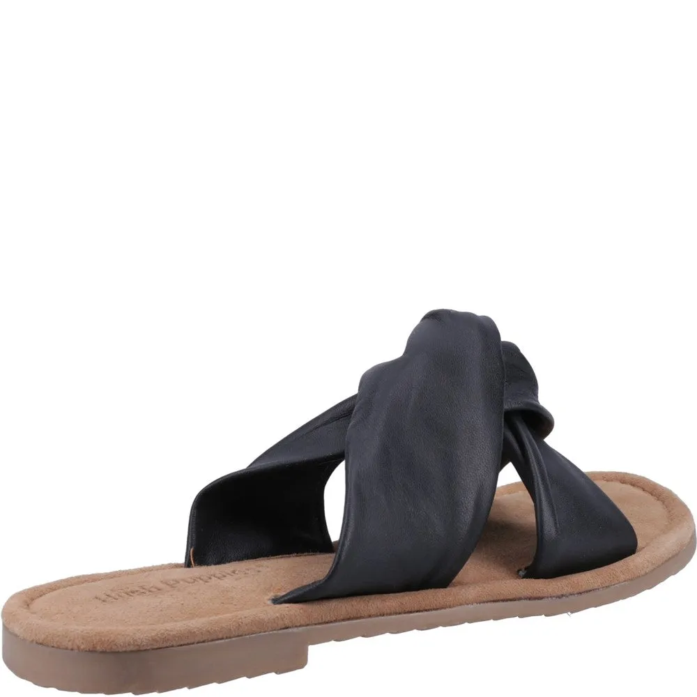 Black Amy Mule Sandals