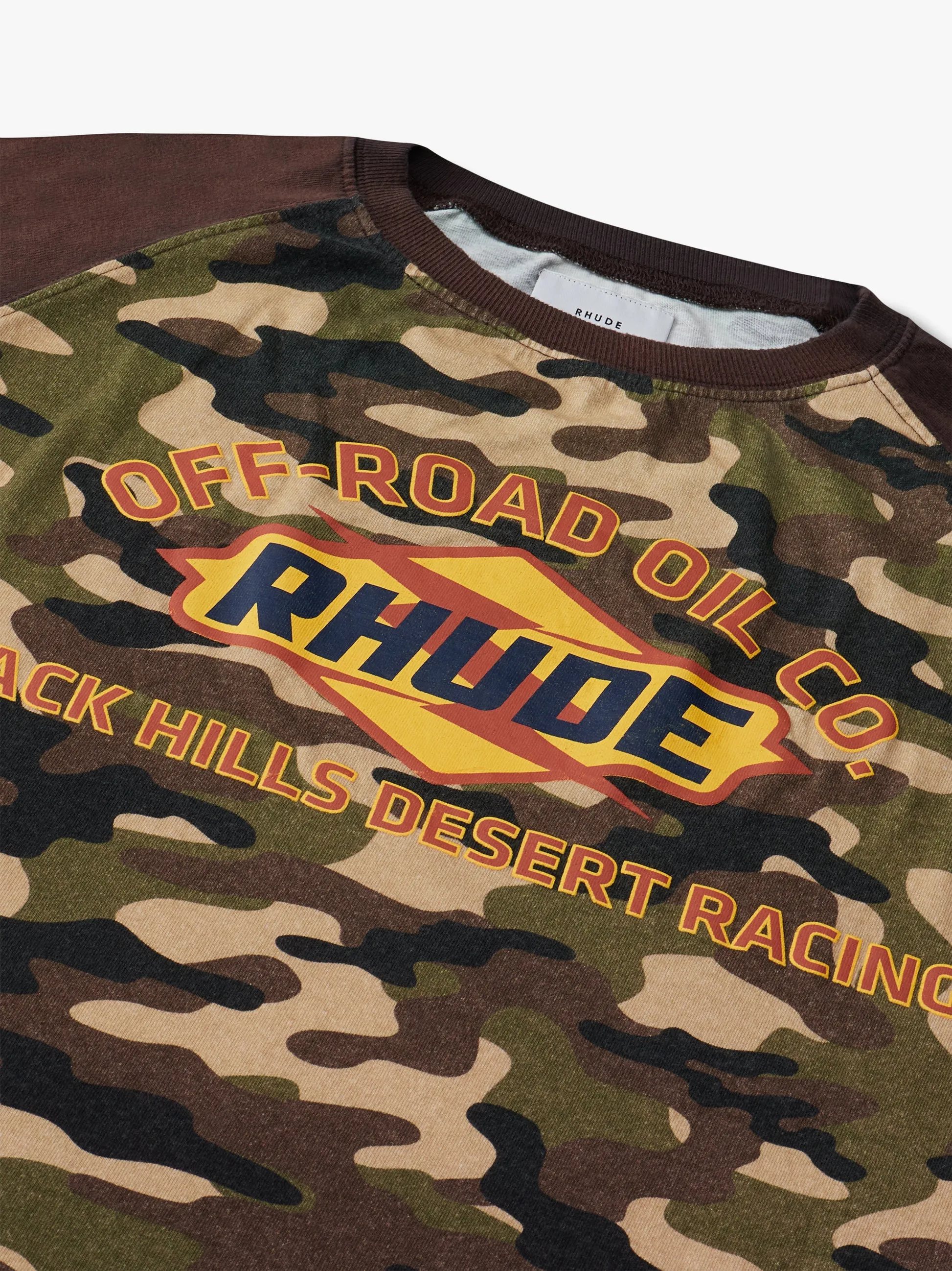 BLACK HILLS RAGLAN LS TEE - MULTI/BLACK