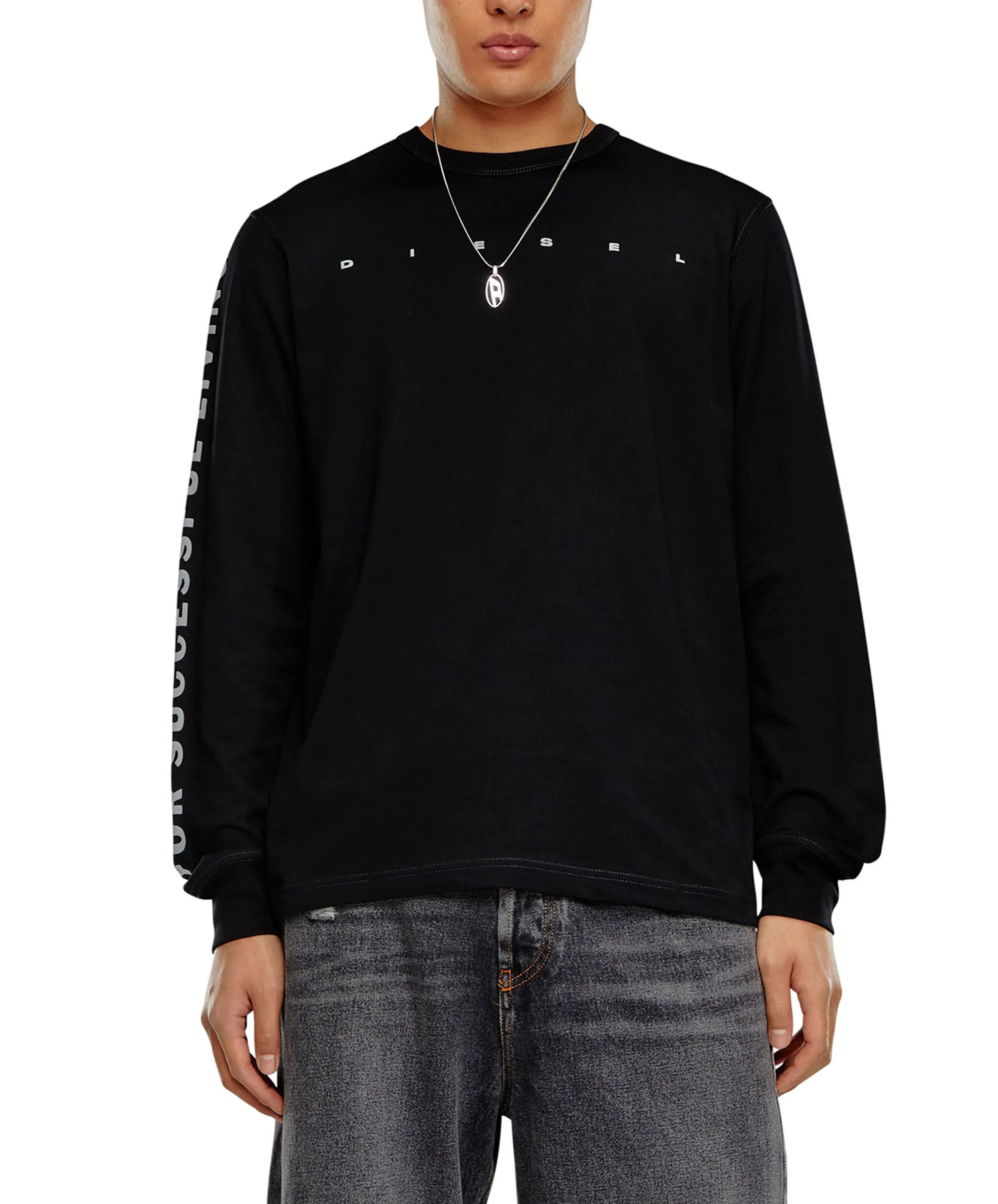 Black T-Just Long Sleeve T-Shirt