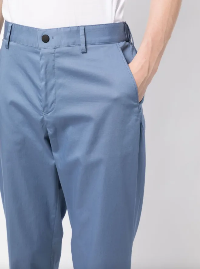 BOSS relaxed-fit trousers in cotton blend