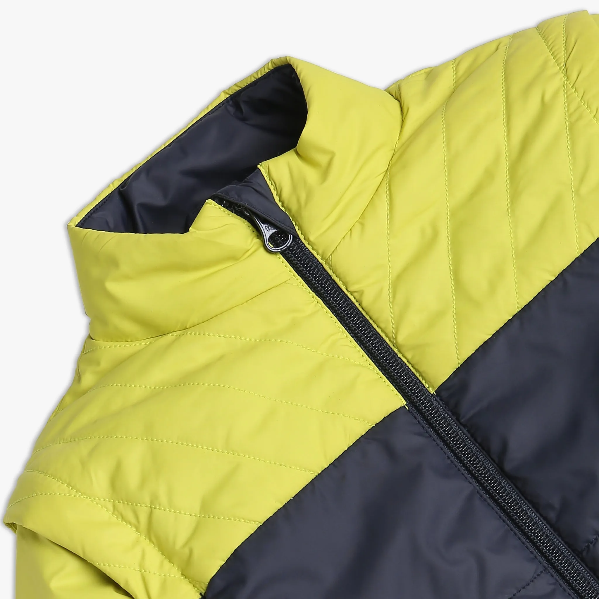 Boy's Regular Fit Solid Jacket