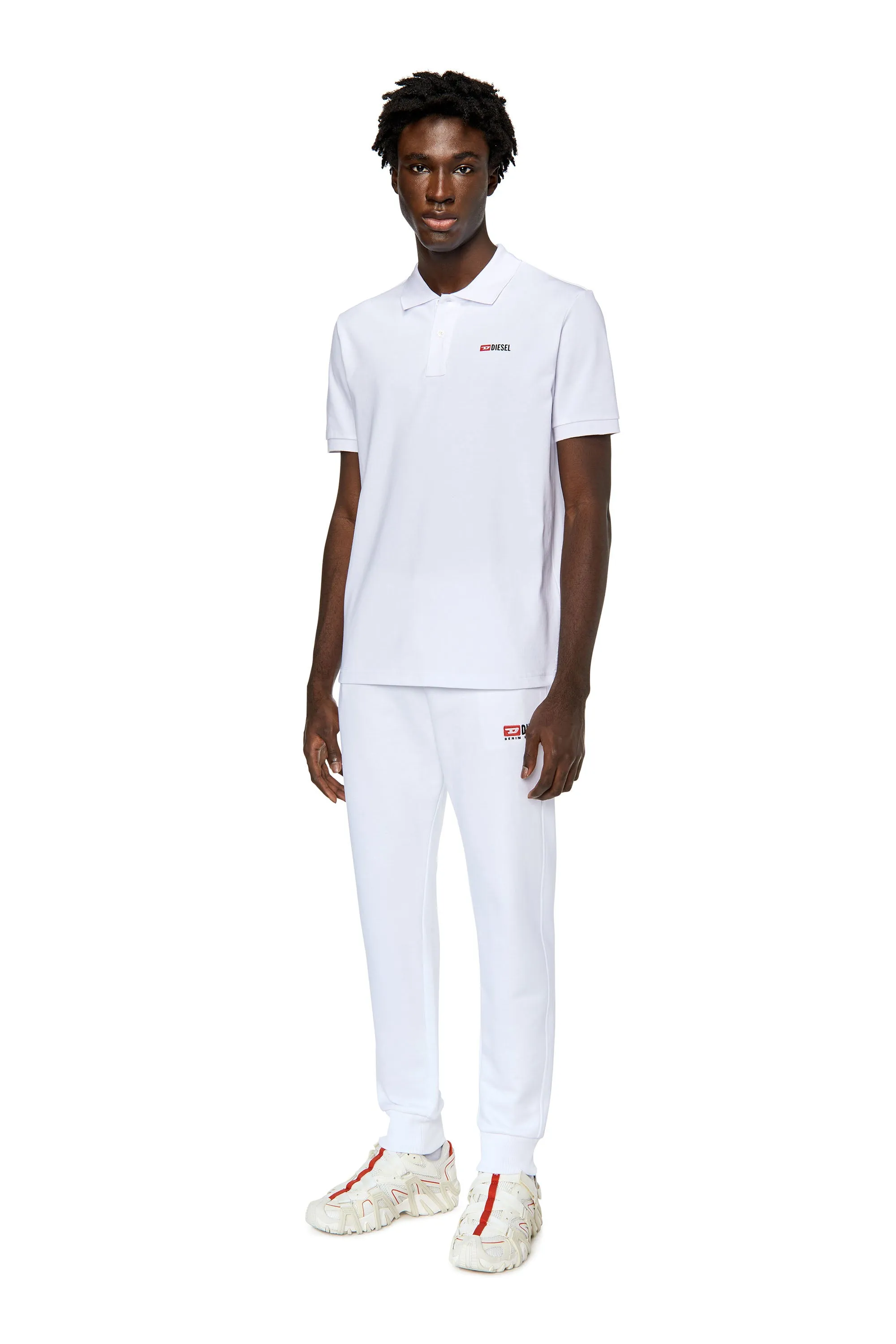 Bright White T-Smith Polo Shirt