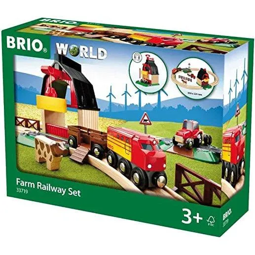 Brio Farm Railway Set