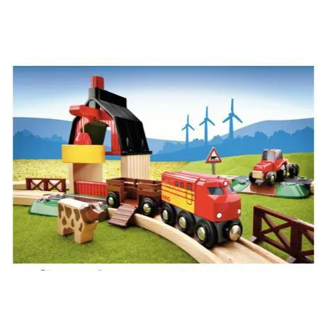 Brio Farm Railway Set