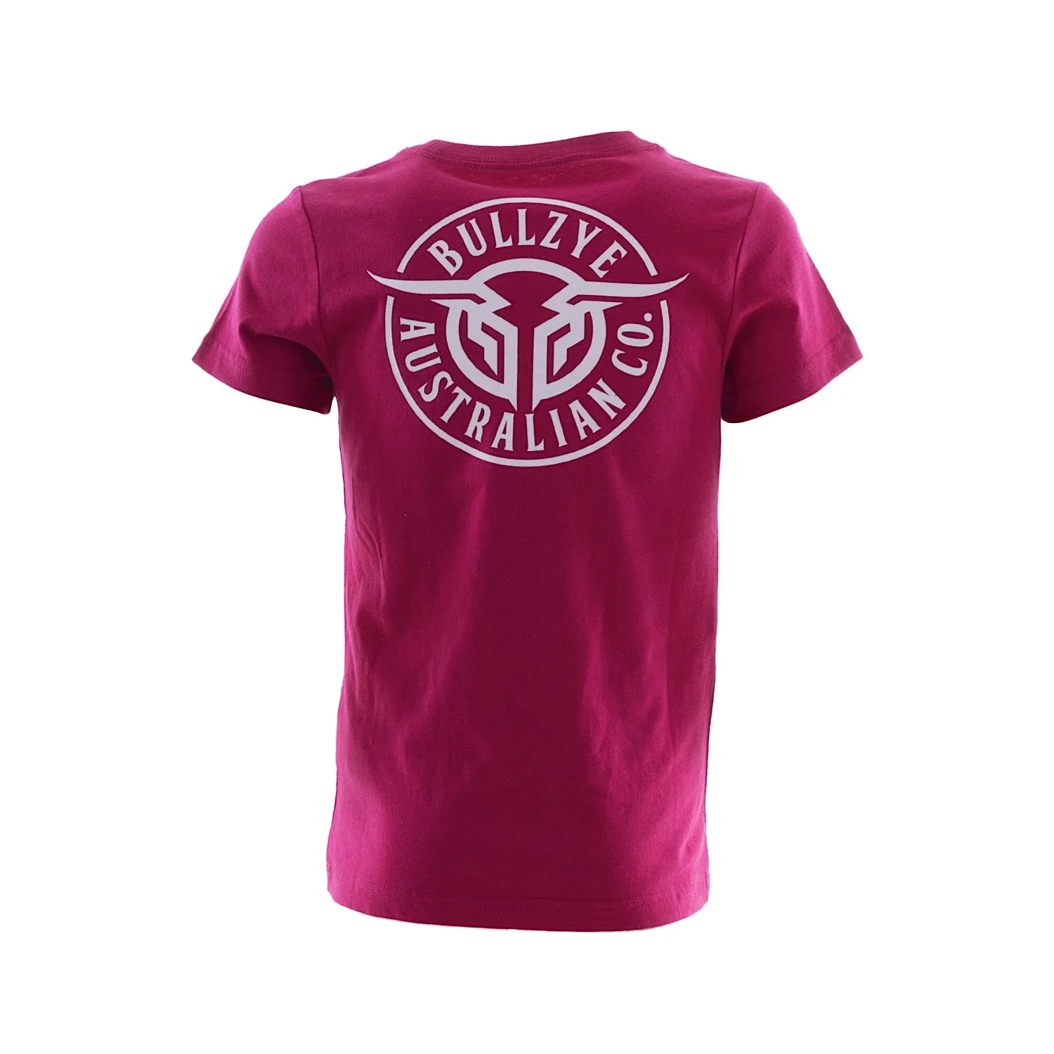 Bullzye Girls Bullring Short Sleeve Tee Berry