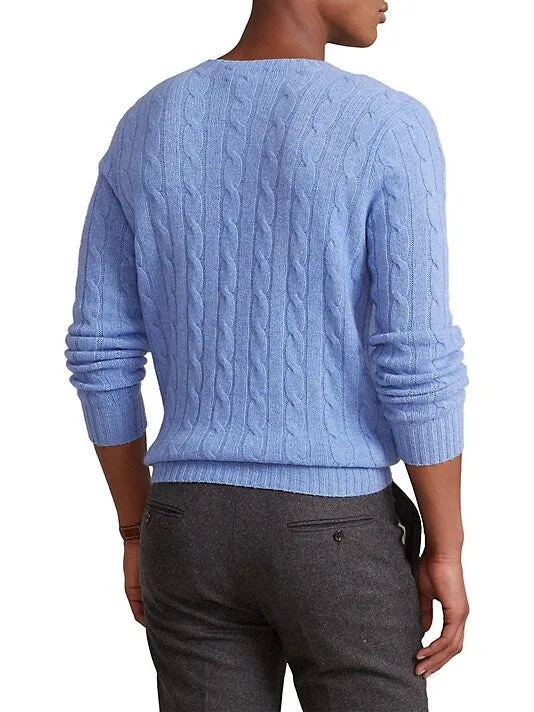 Cabled Cashmere Sweater