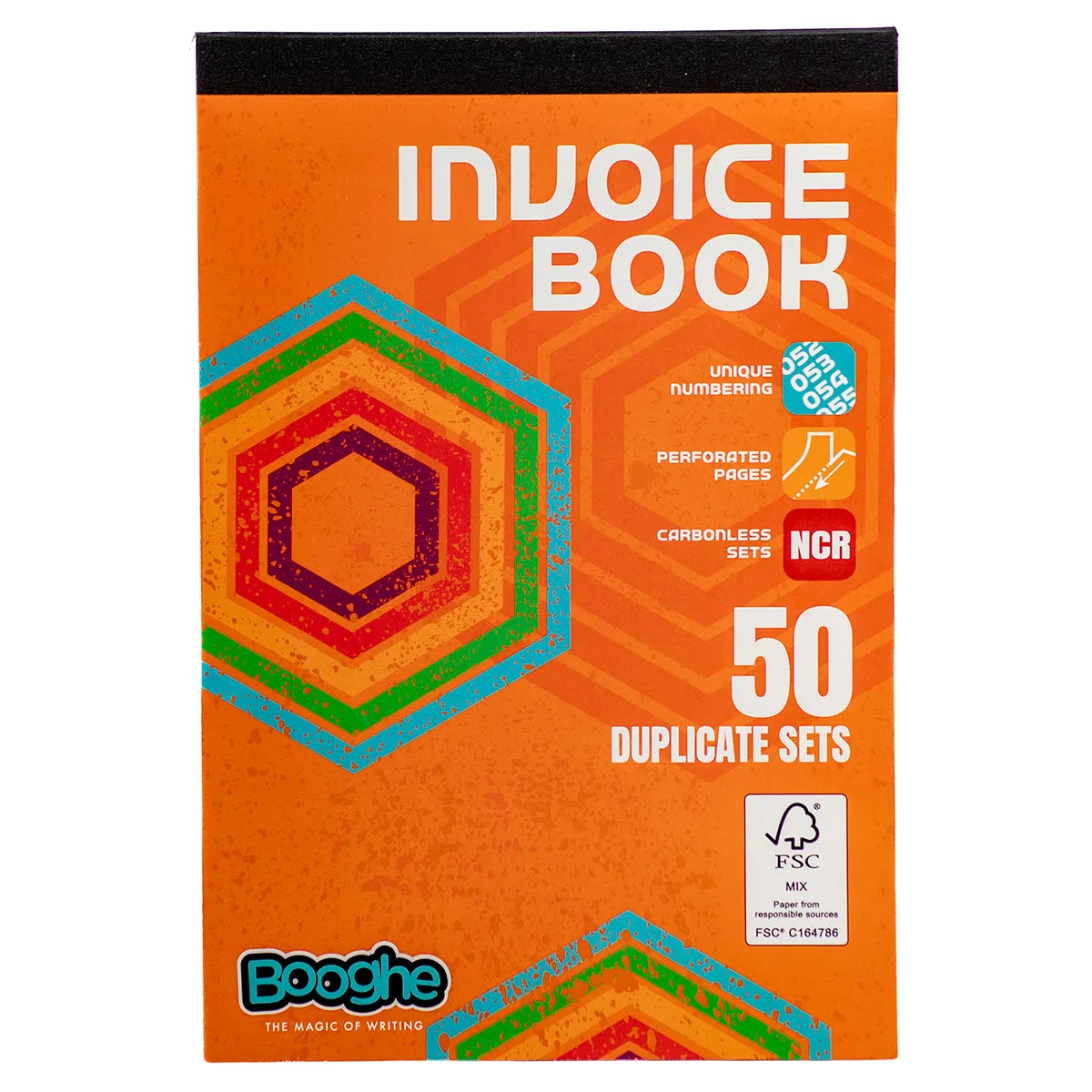 Carbonless Invoice Book 50 Duplicate Sets (3 Pack)