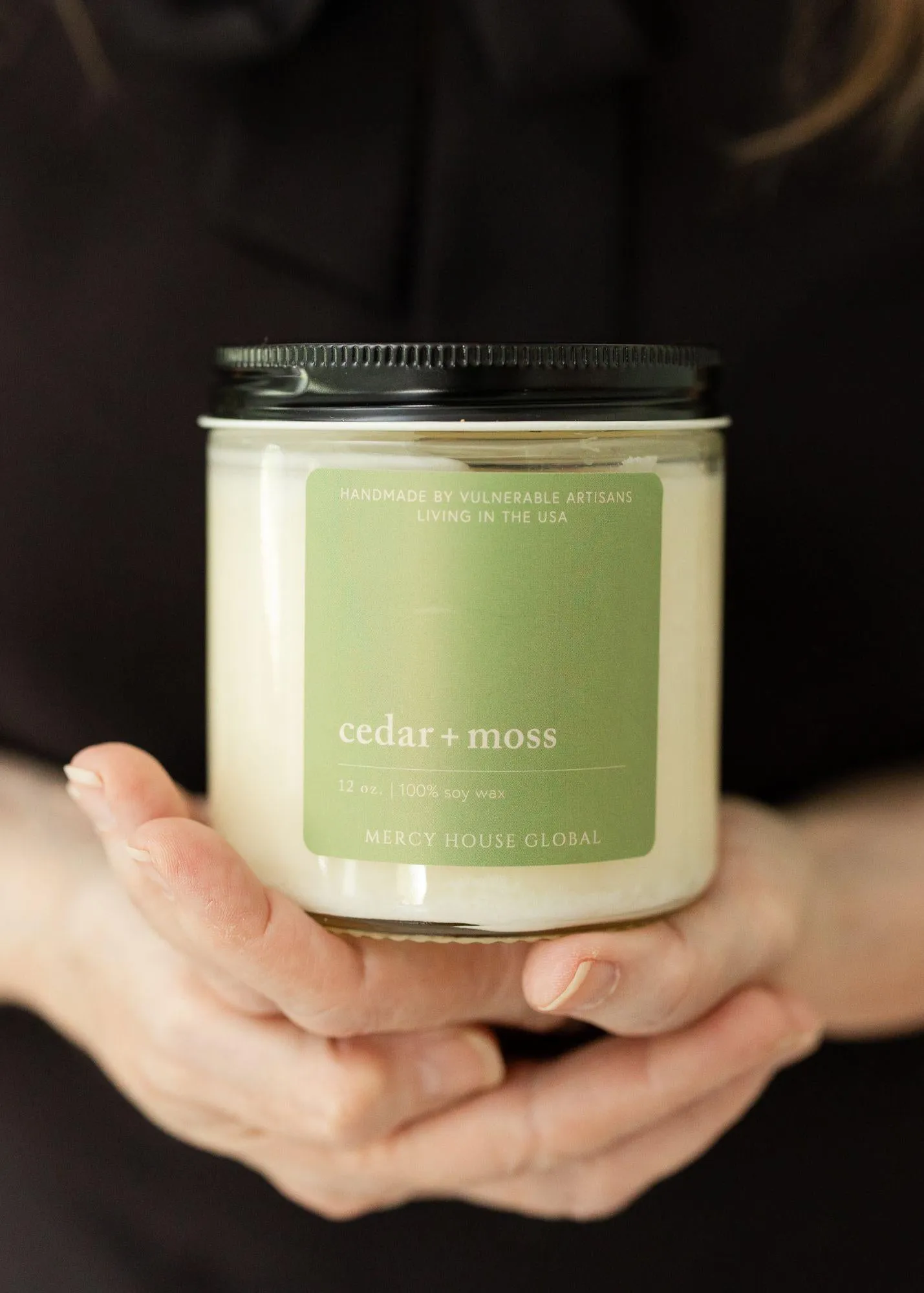 Cedar   Moss Candle | 12 oz. Glass Jar