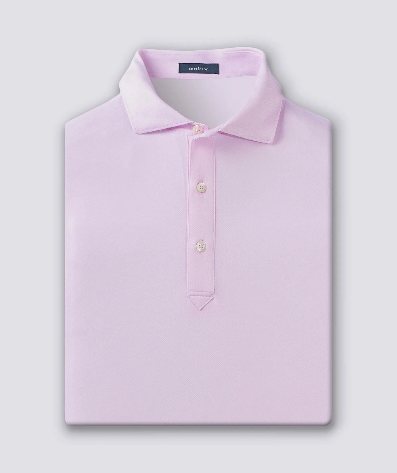 Clarence Mini Diamond Jacquard Performance Polo