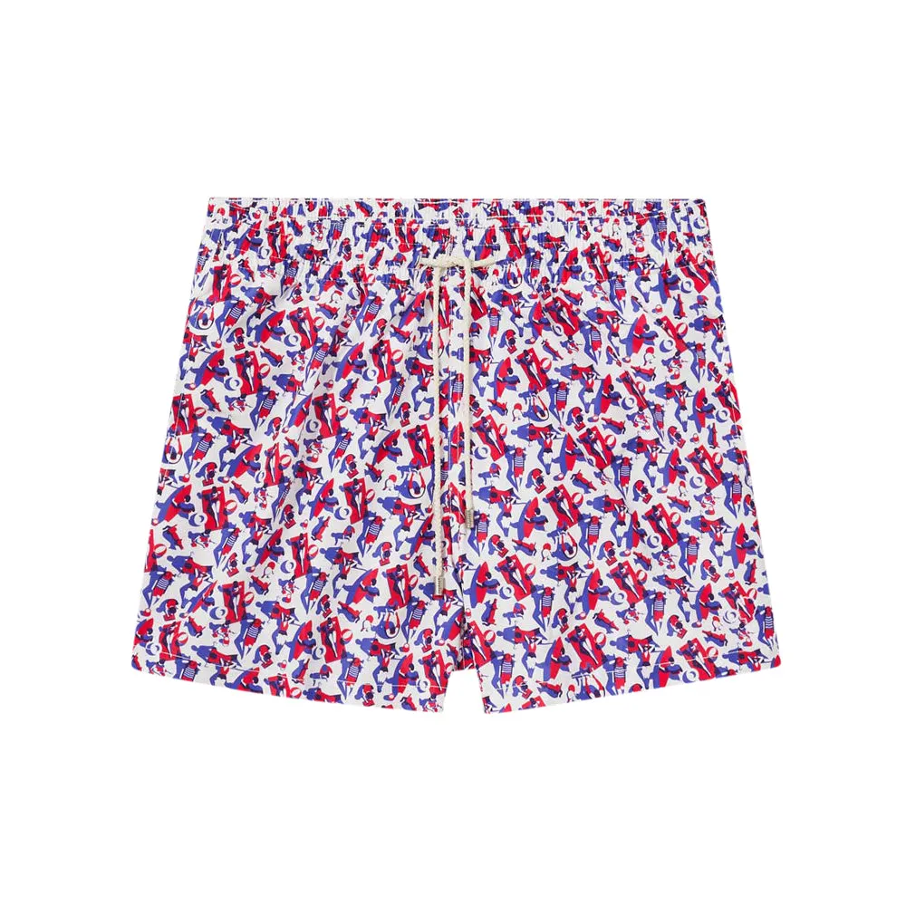 Classic Swim Shorts Rush Hour x Malika Favre (Red)