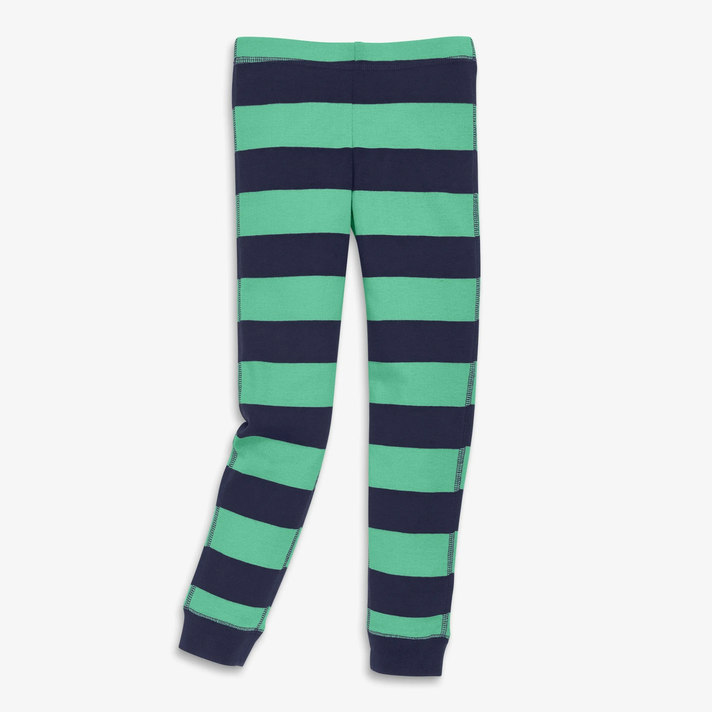 Clearance kids organic pj pant in bold stripe