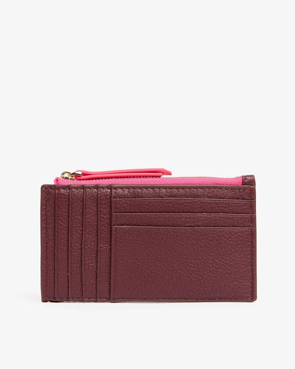 Compact Wallet - Burgundy