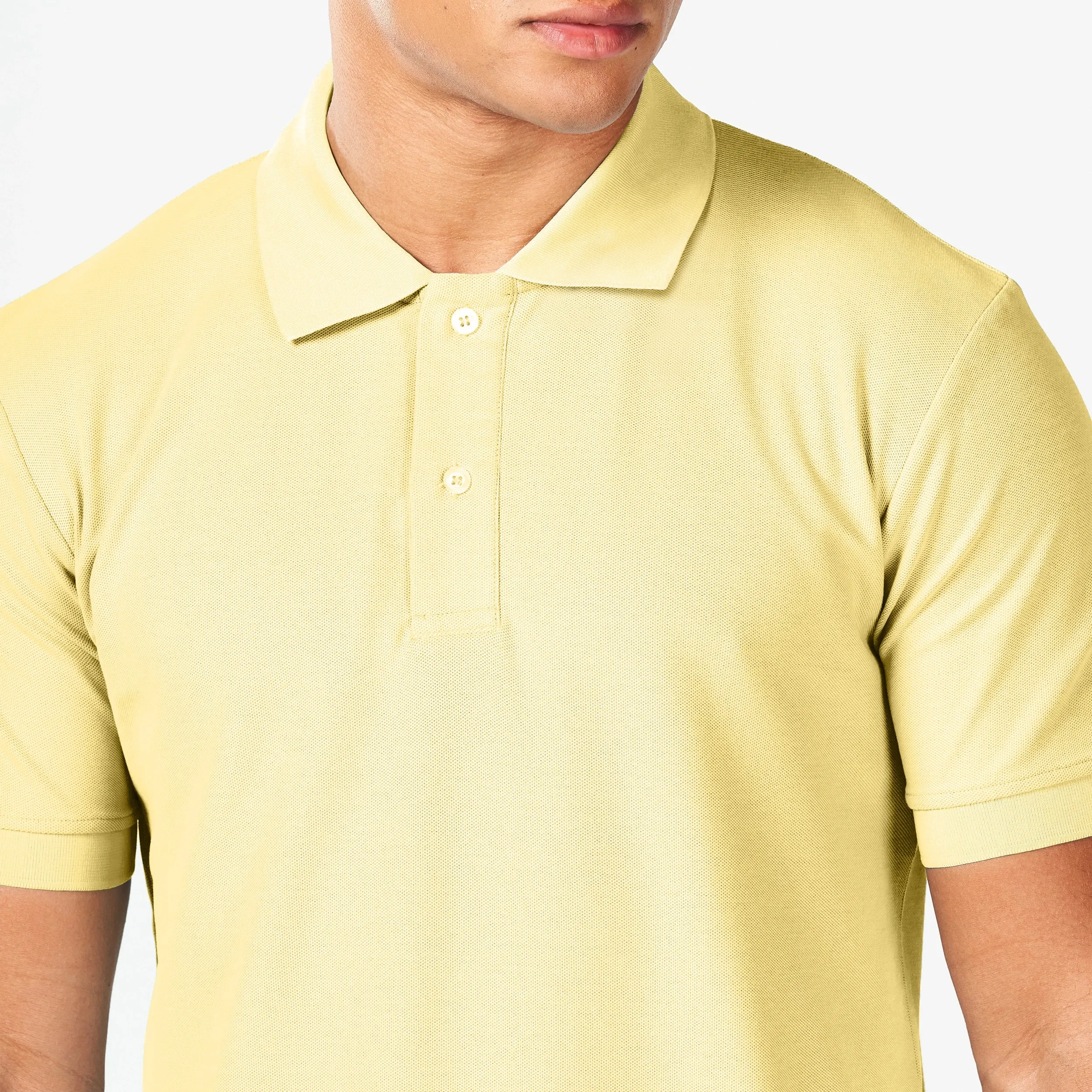 Core Over Achiever Polo - Lemonade