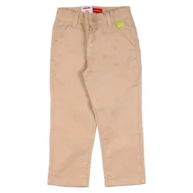 Cotton Pant For Boys - Beige