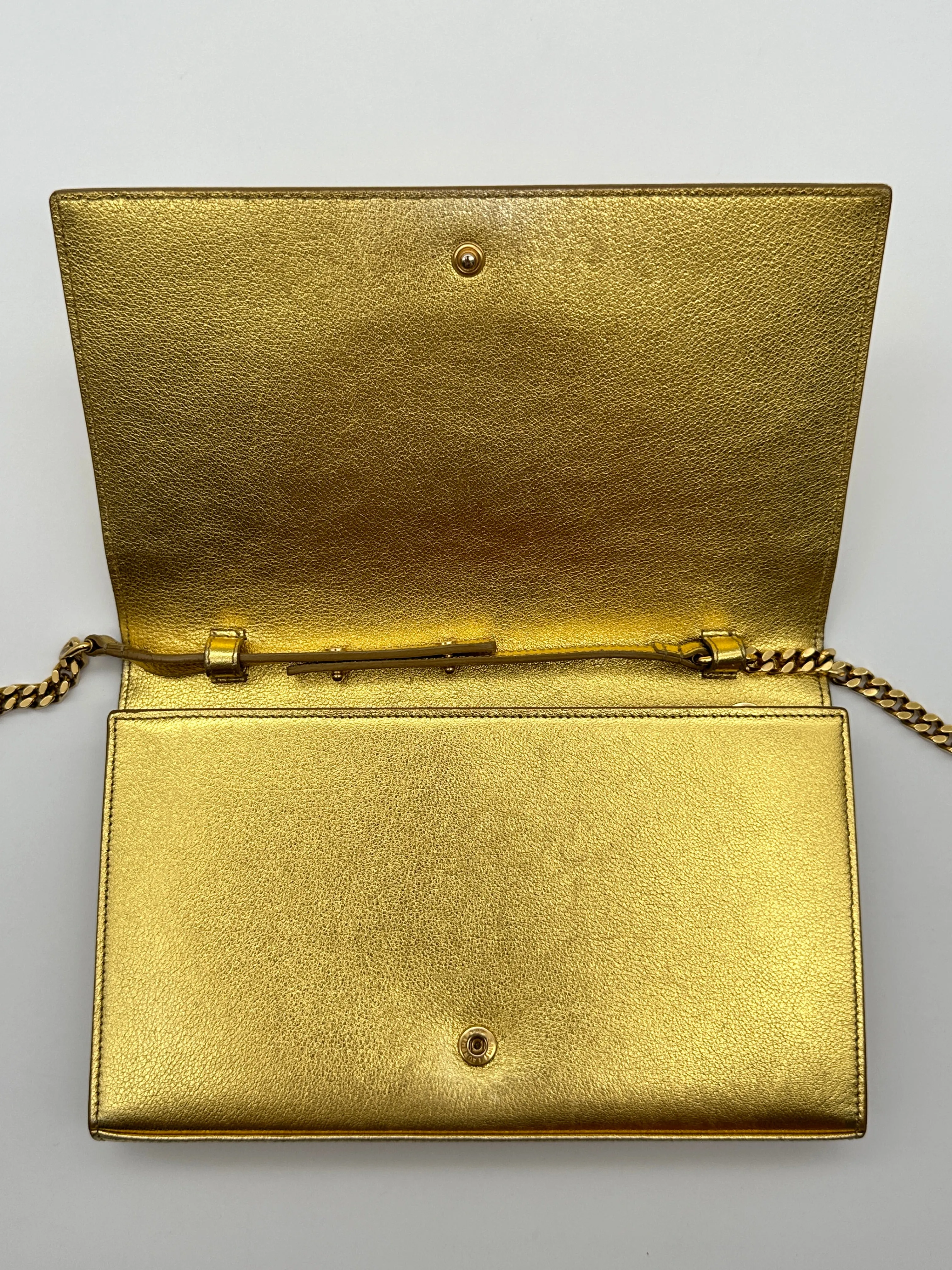 Cross Body Golden Bag