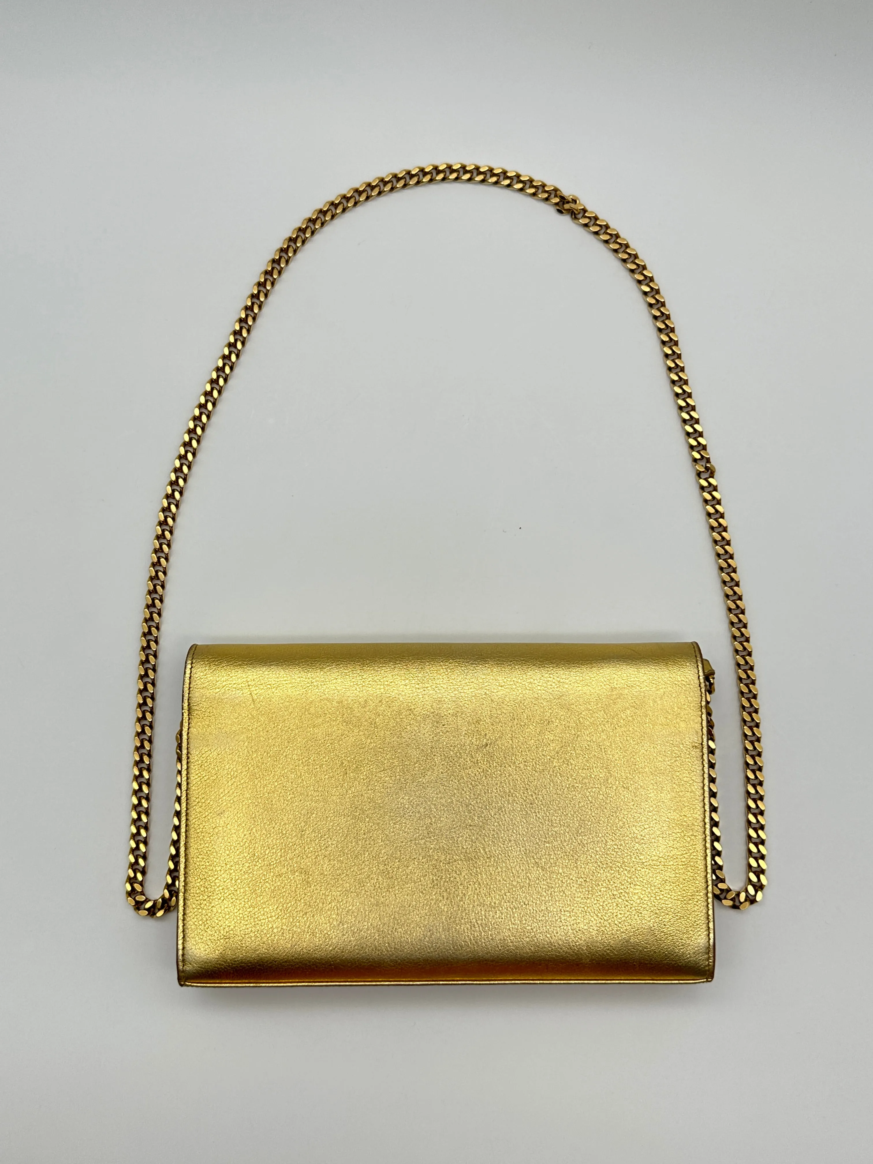 Cross Body Golden Bag