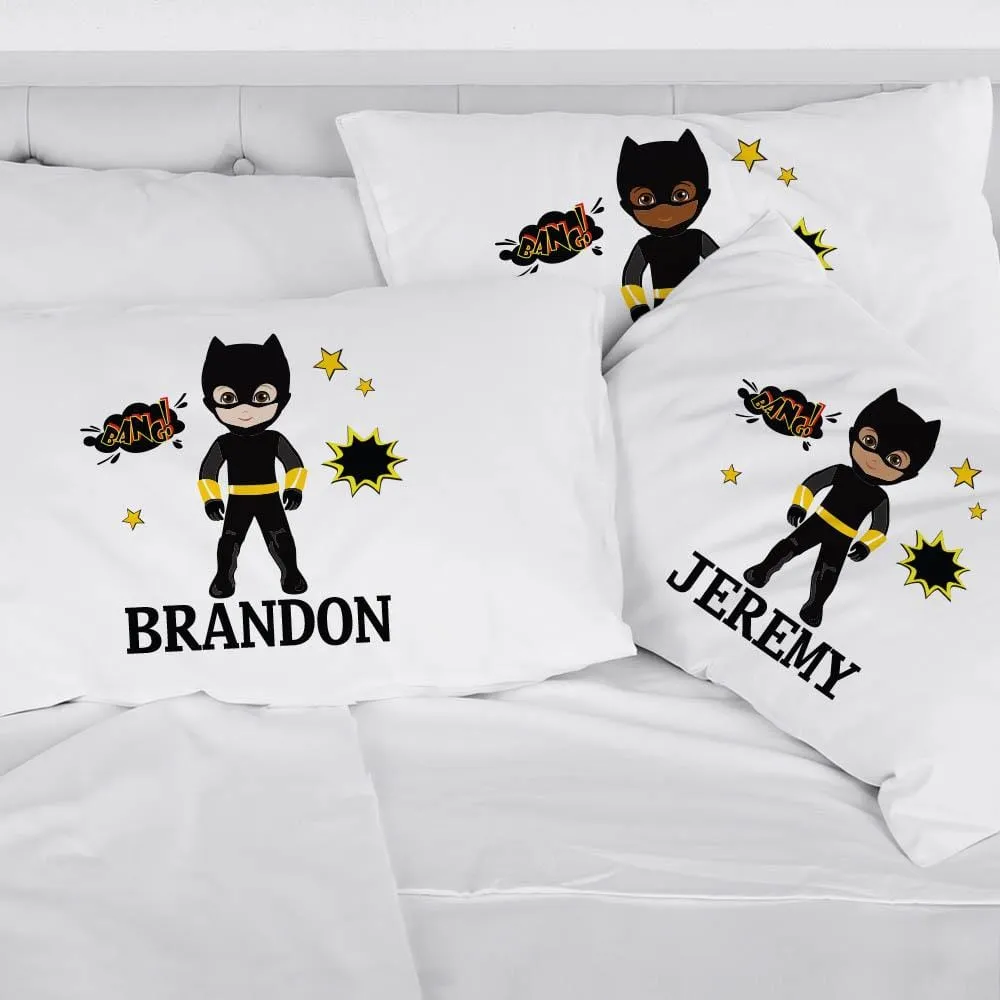 Custom Super Hero Kids Sleeping Pillowcase | Custom Pillow for Kids