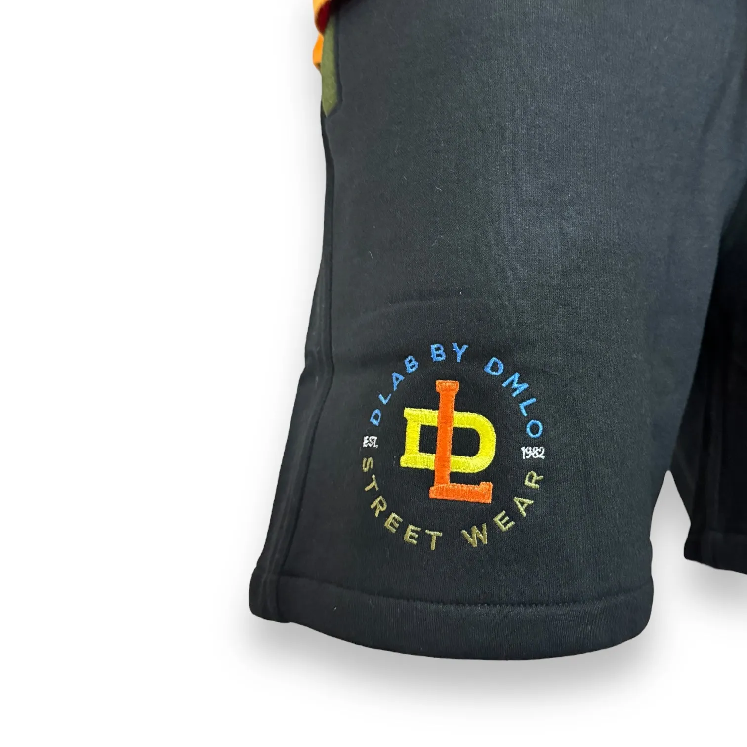 DLAB "DL82” Black SweatShort