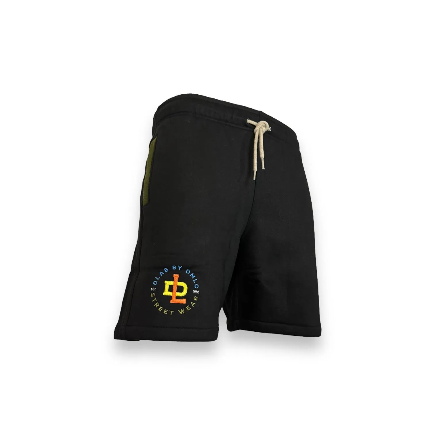 DLAB "DL82” Black SweatShort