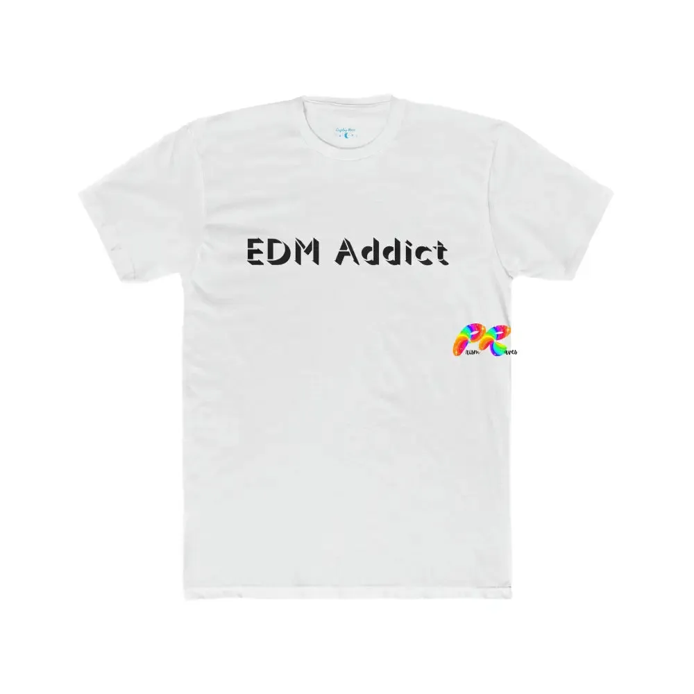 EDM Addict Men's Cotton Crew T-Shirt