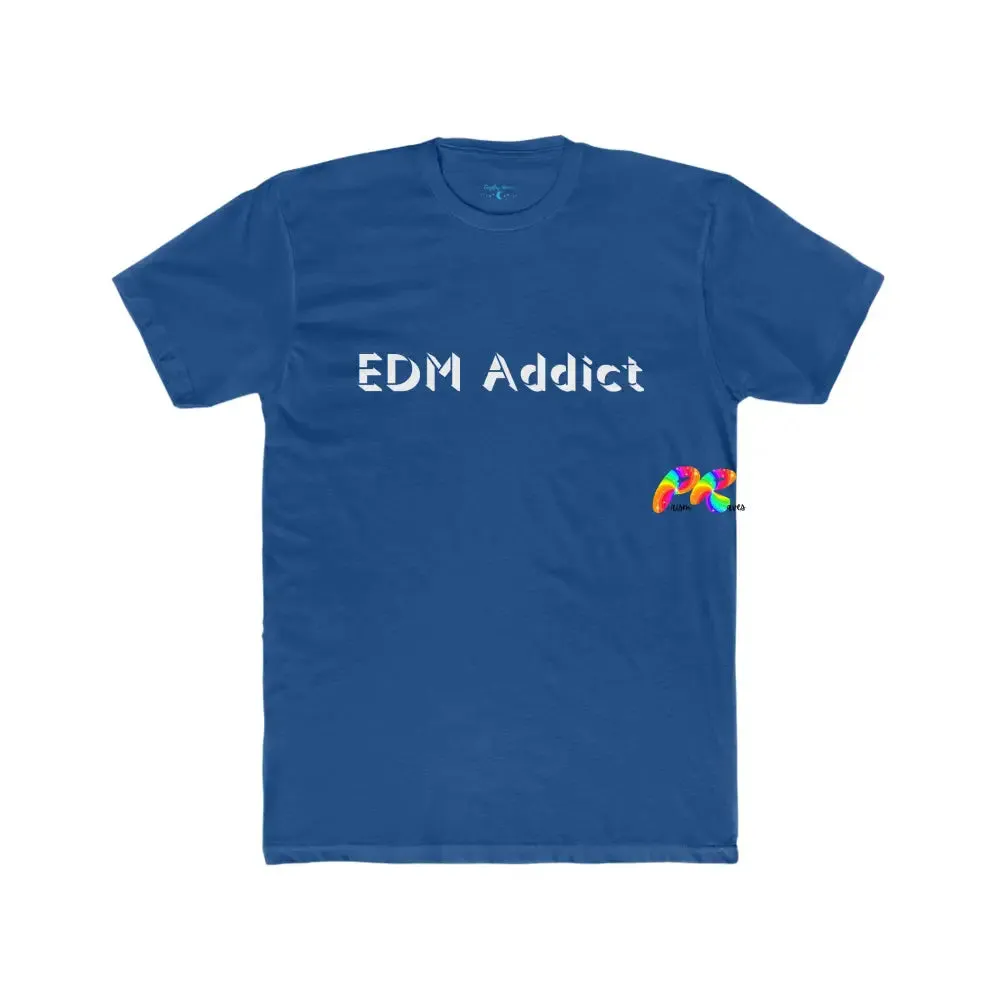 EDM Addict Men's Cotton Crew T-Shirt