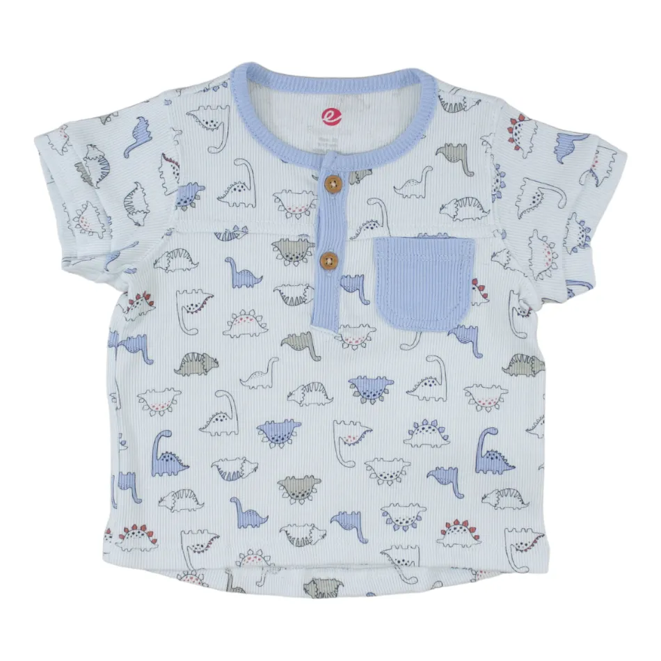 Elegant Kids 2 Pc T-Shirt And Shorts Set - Dino