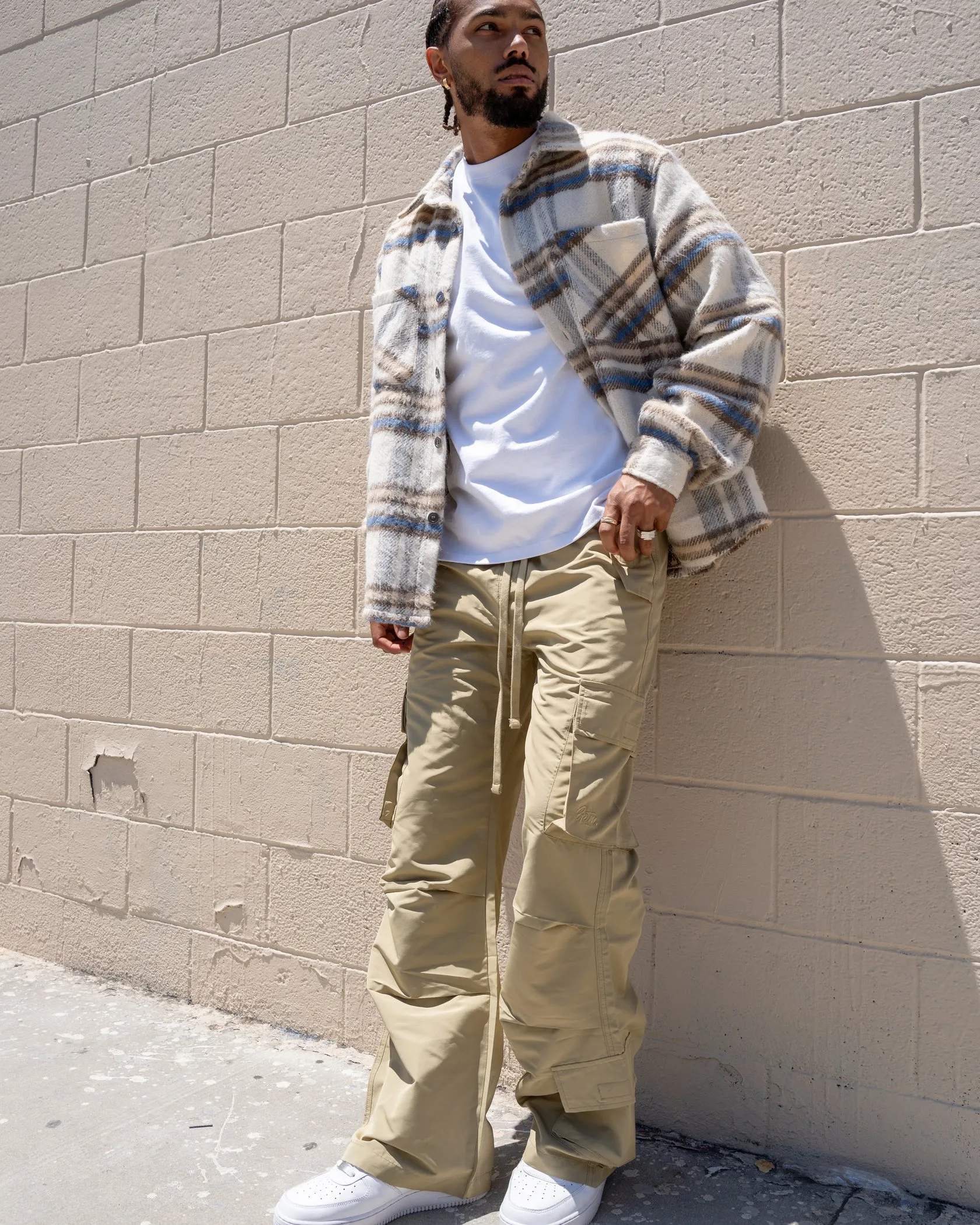 EPTM PARACHUTE CARGO PANTS TAN